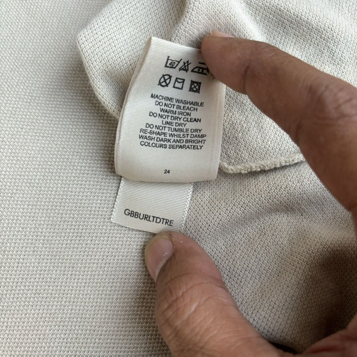 Burberry Burberry polo shirt Size US L / EU 52-54 / 3 - 7 Thumbnail