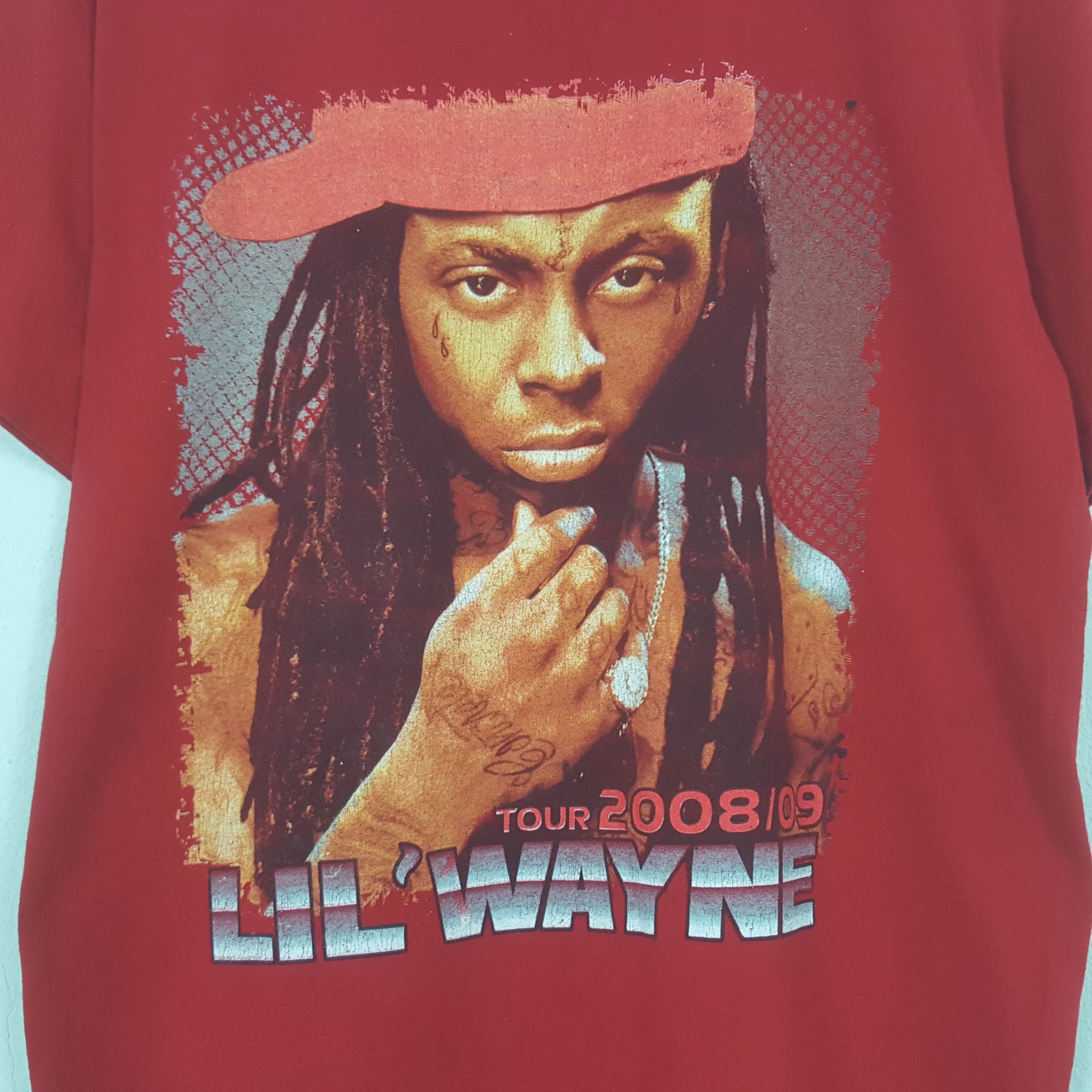 Rap Tees Vintage Y2K Lil Wayne American Rap Tour Tshirt RR24 Size US M / EU 48-50 / 2 - 2 Thumbnail