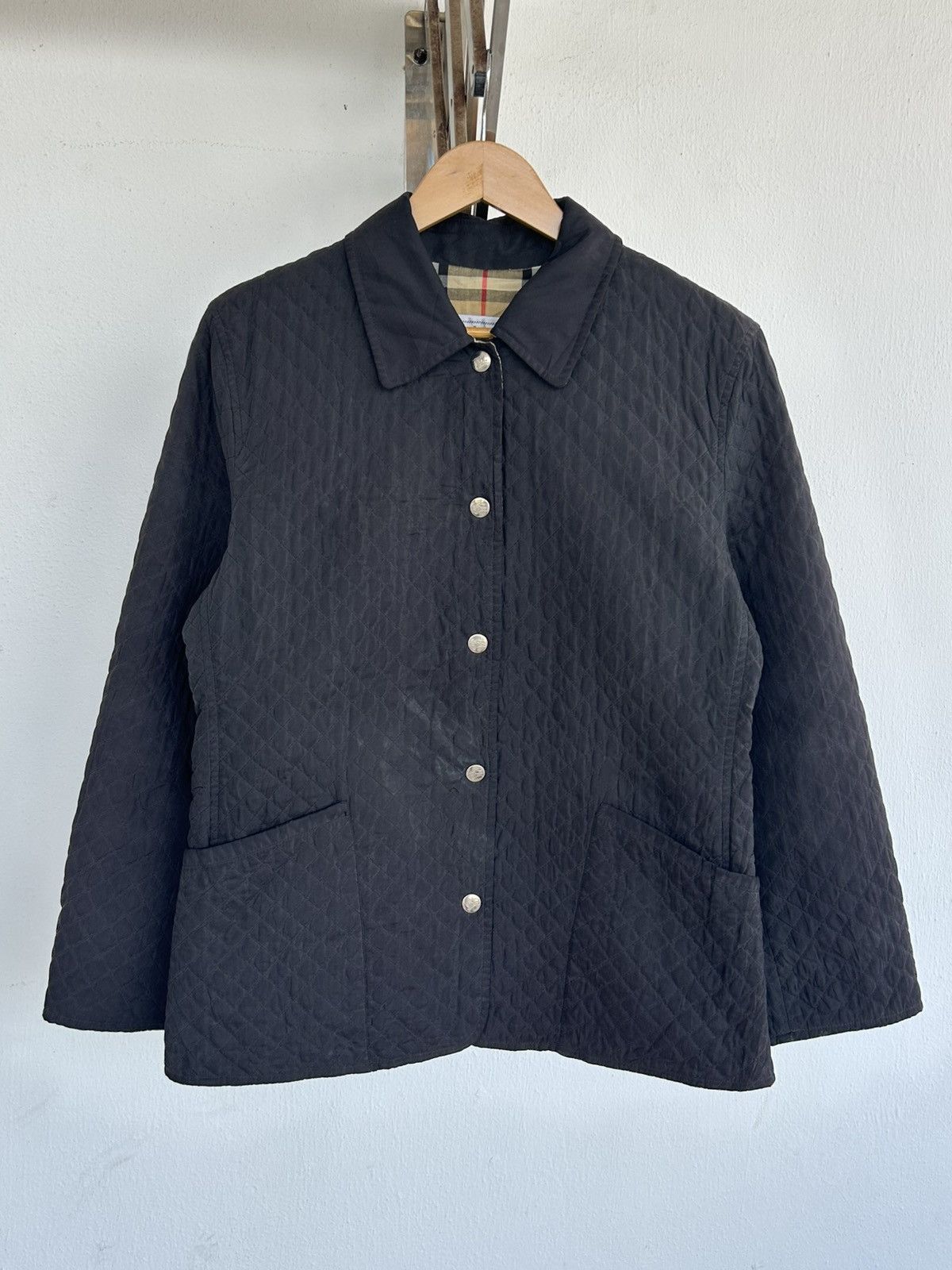 Burberry Prorsum Burberry Prorsum Vintage Quilted Jacket Black Size US L / EU 52-54 / 3 - 1 Thumbnail