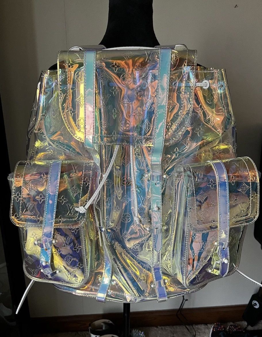 Louis Vuitton LOUIS VUITTON Monogram Prism Christopher Backpack Grailed