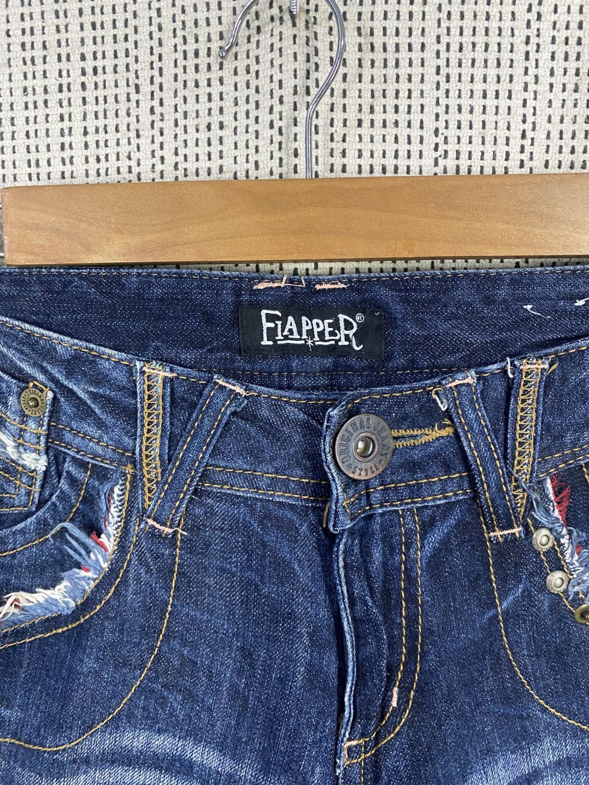 Seditionaries Fiapper punk gothic flared denim very rare Size US 30 / EU 46 - 11 Thumbnail