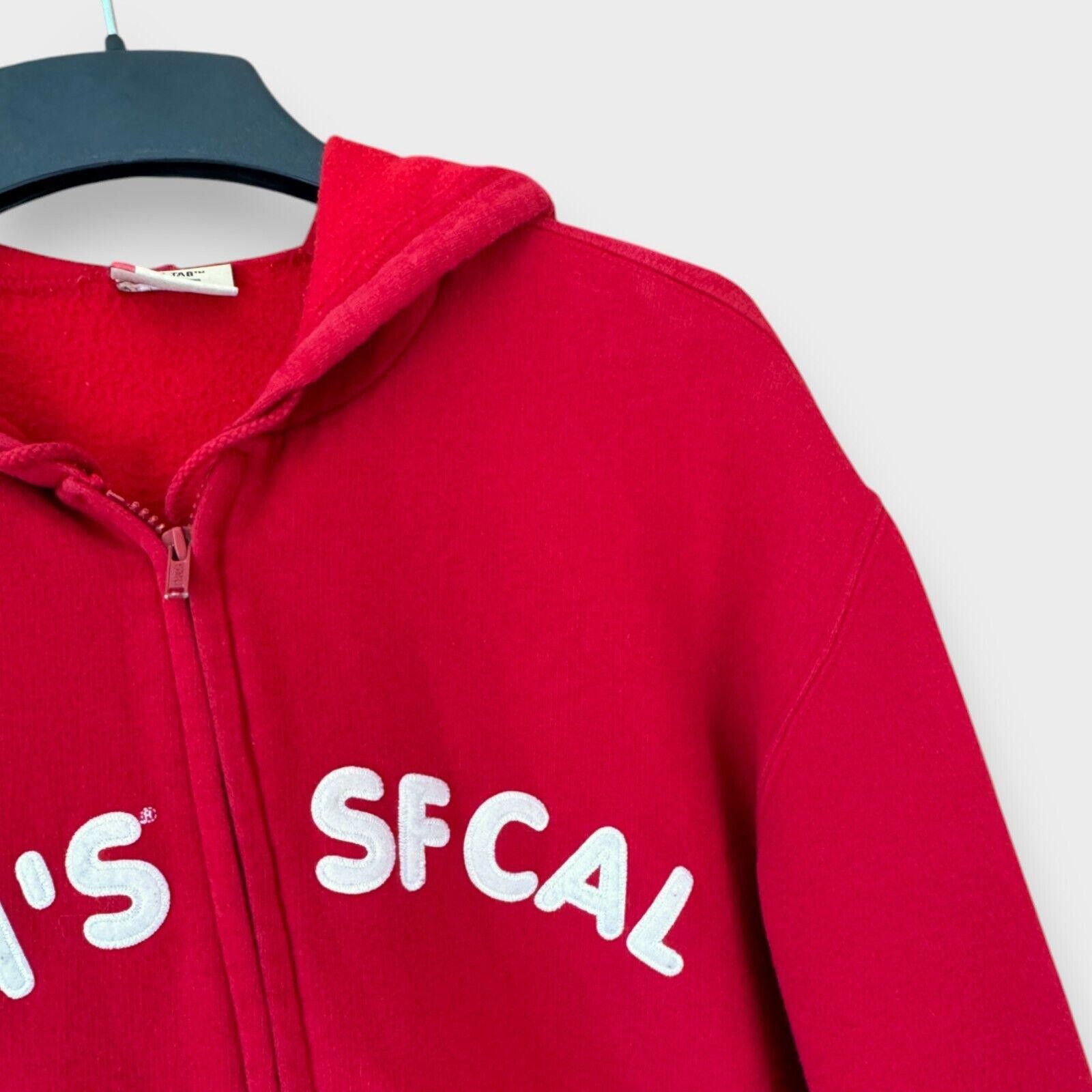 Levi's Y2K Mens Levi Red Tab Zip Up Hoodie SF Cal Size US XL / EU 56 / 4 - 4 Thumbnail