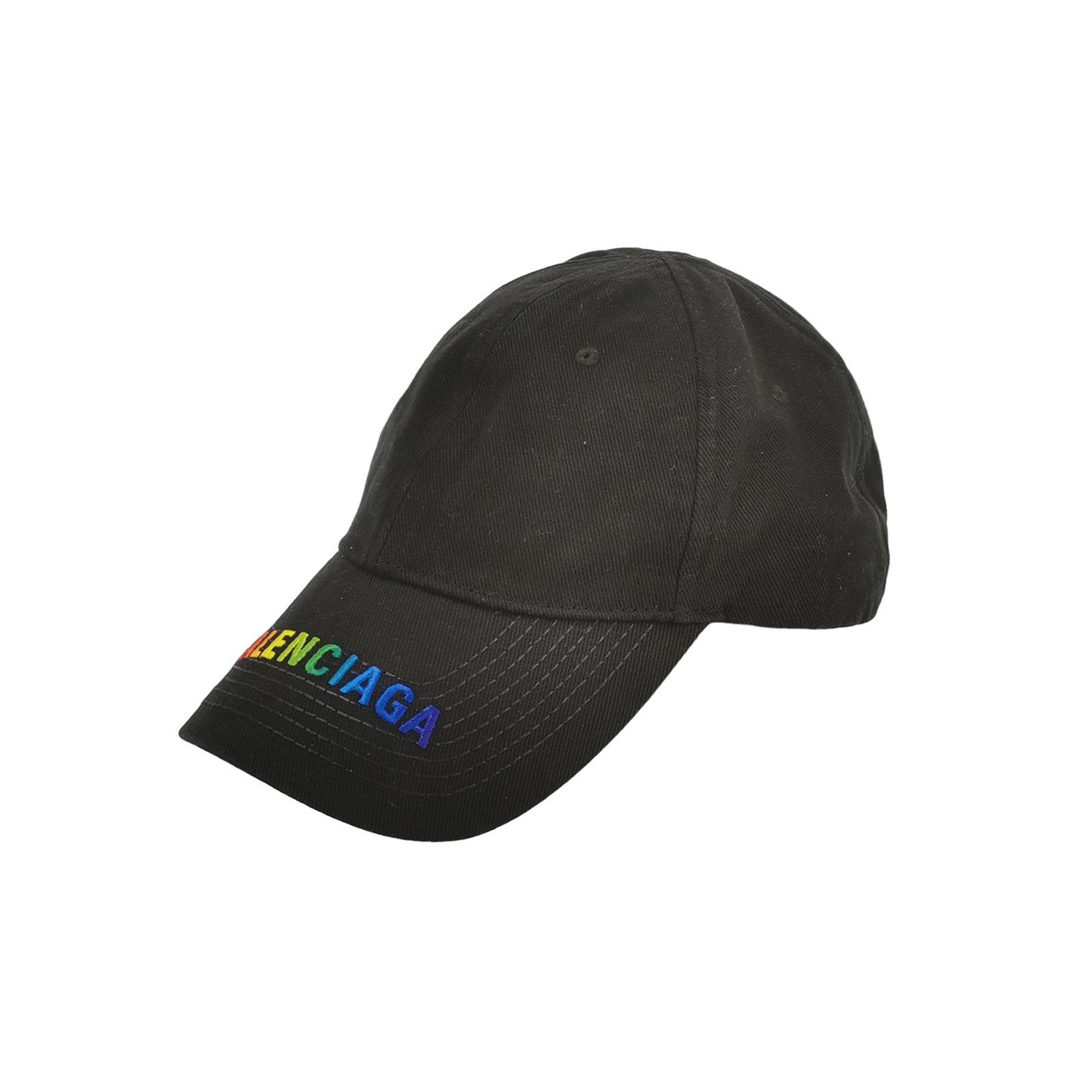 Balenciaga Balenciaga rainbow logo cap | Grailed