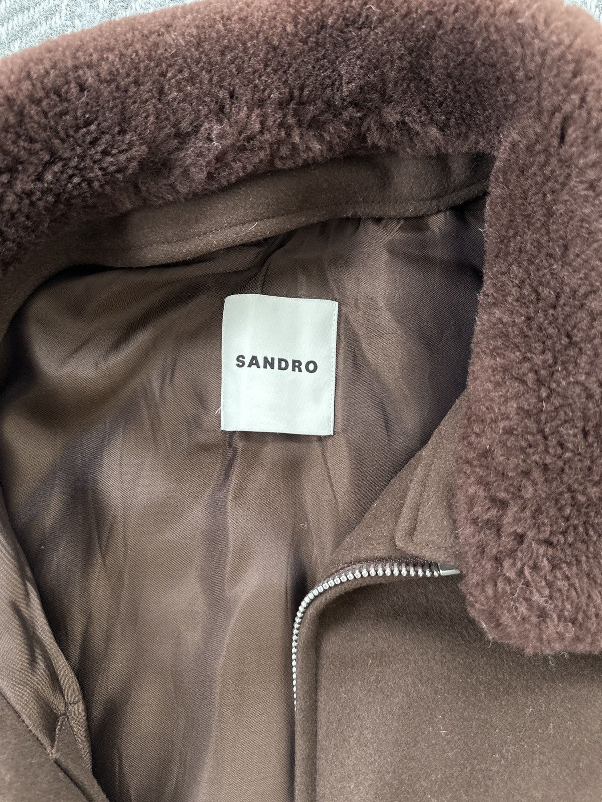 Sandro Sandro Paris Aviator Jacket Size US L / EU 52-54 / 3 - 4 Thumbnail