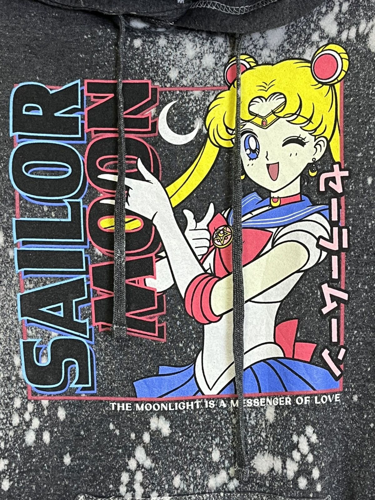Anime Nice🔥SAILORMOON moonlight speckled style hoodies sweats Size US M / EU 48-50 / 2 - 4 Thumbnail