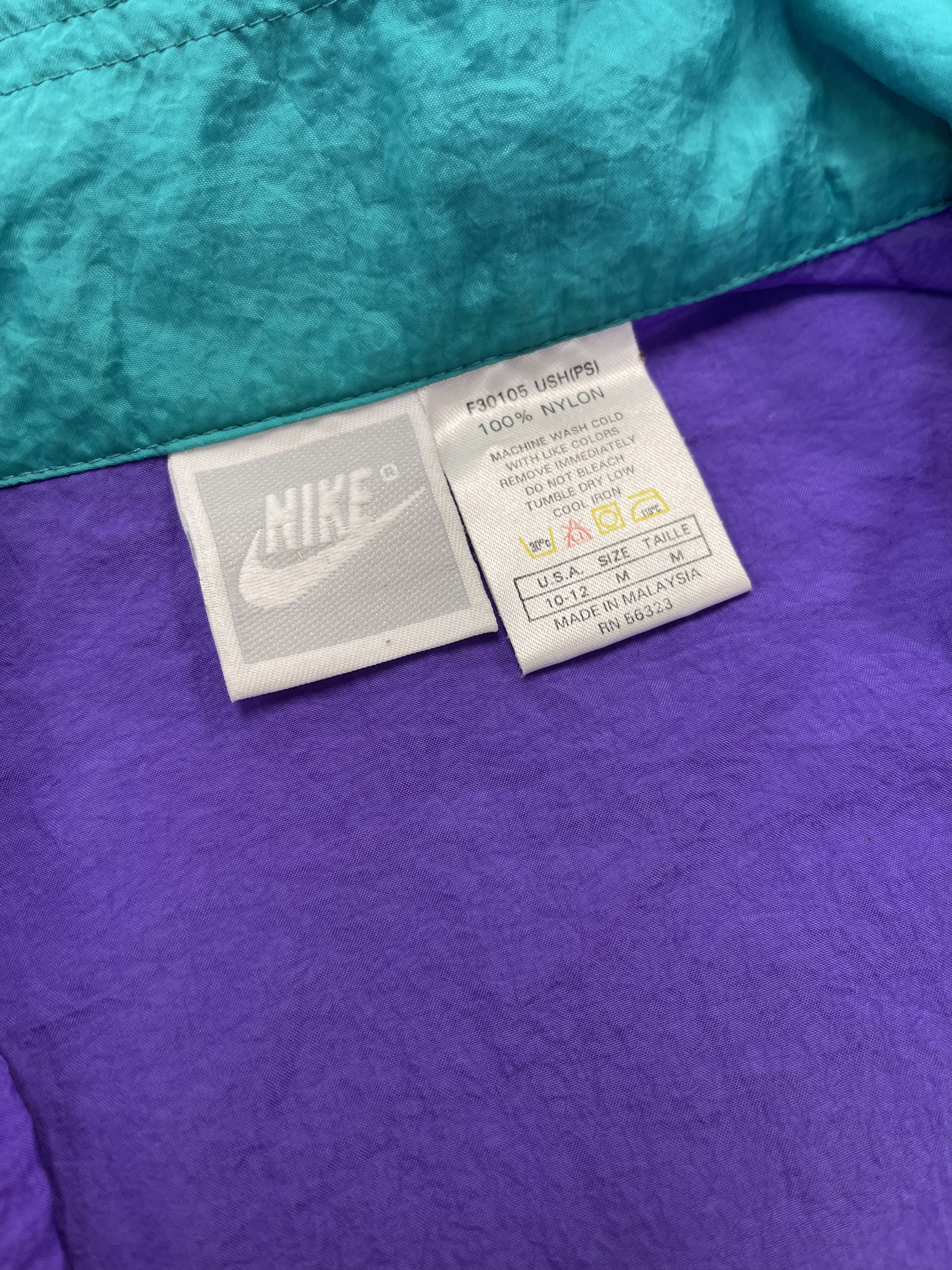 Nike Nike Vintage Women’s Windbreaker Jacket Purple Size M / US 6-8 / IT 42-44 - 6 Thumbnail