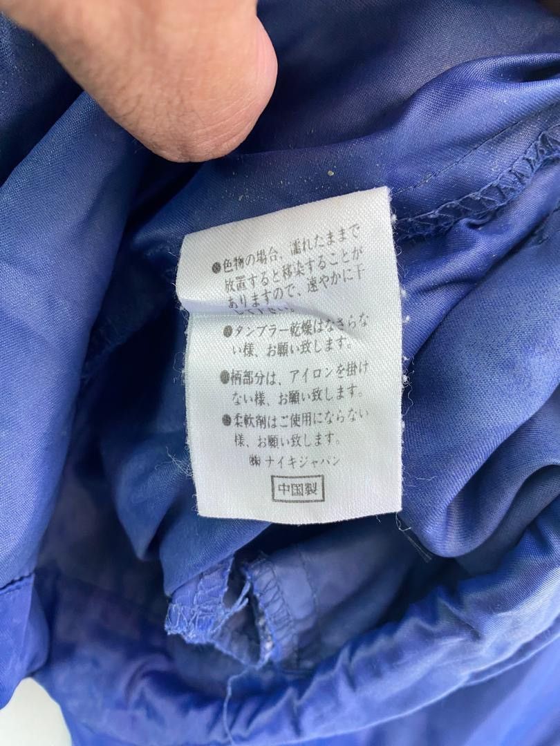 Nike × Vintage Vtg 90s Nike swoosh small logo pullover raincoat jacket Size US XL / EU 56 / 4 - 5 Thumbnail