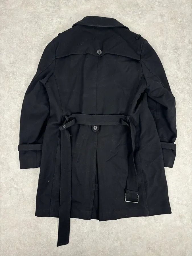 Daniele Alessandrini Daniele Alessandrini Black Classy Trench Coat Size US M / EU 48-50 / 2 - 9 Thumbnail