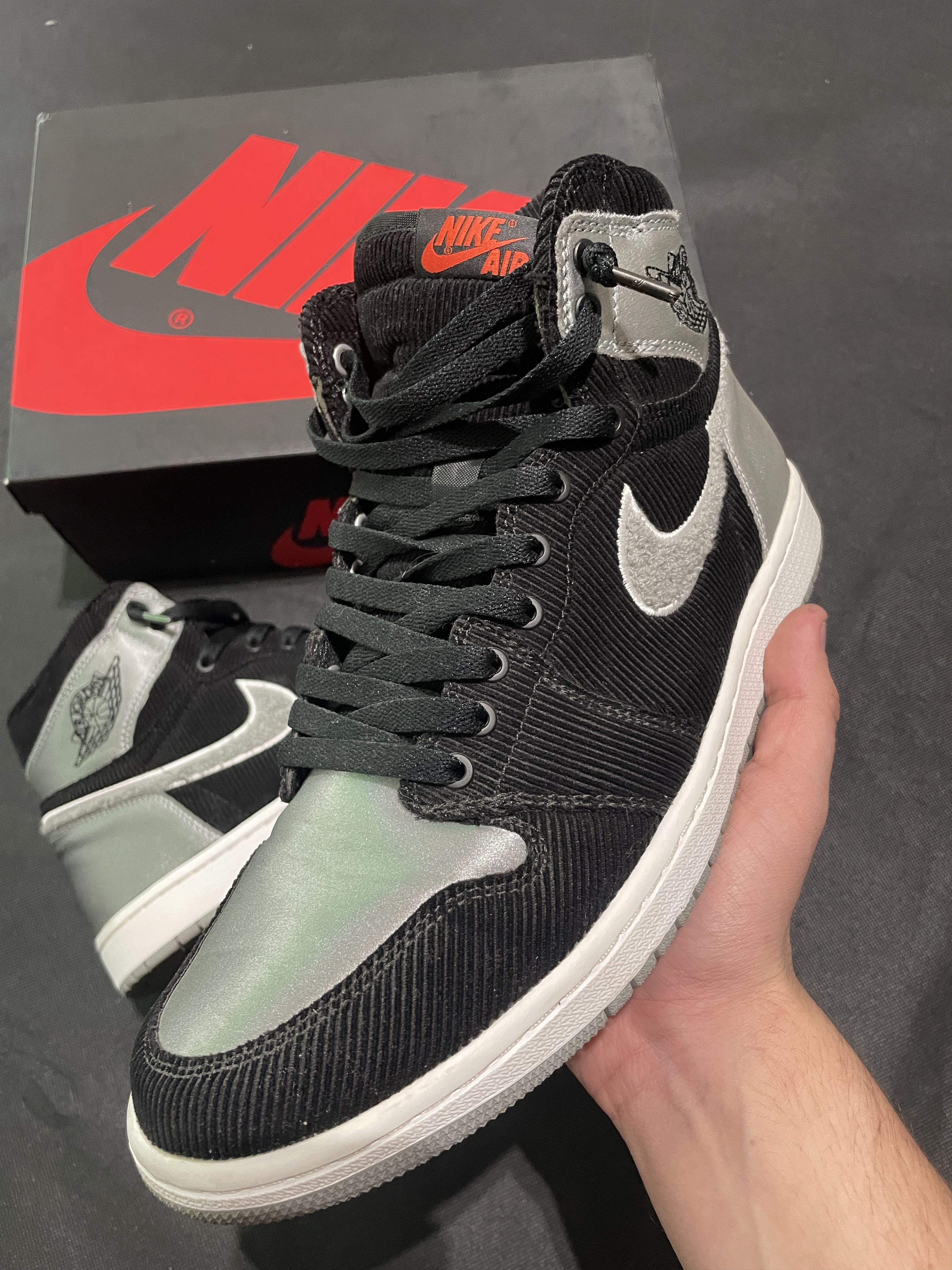 Nike Nike Air Jordan 1 High Alkali May Shadow US 11 EU 45 Size US 12 / EU 45 - 4 Thumbnail