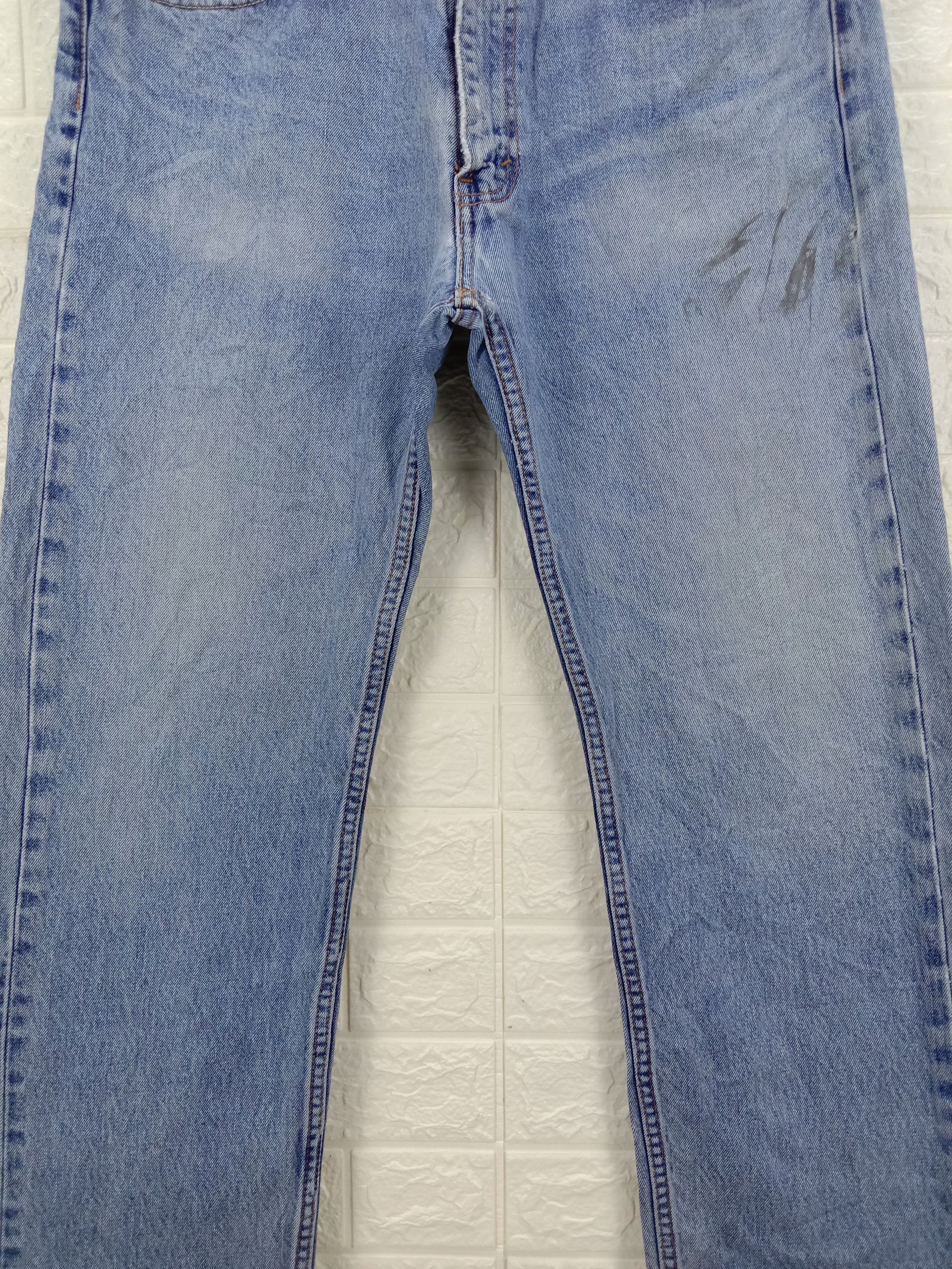 Levi's Vintage Levi's 505 Jeans Blue Wash Regular Fit Denim Size US 35 - 3 Thumbnail