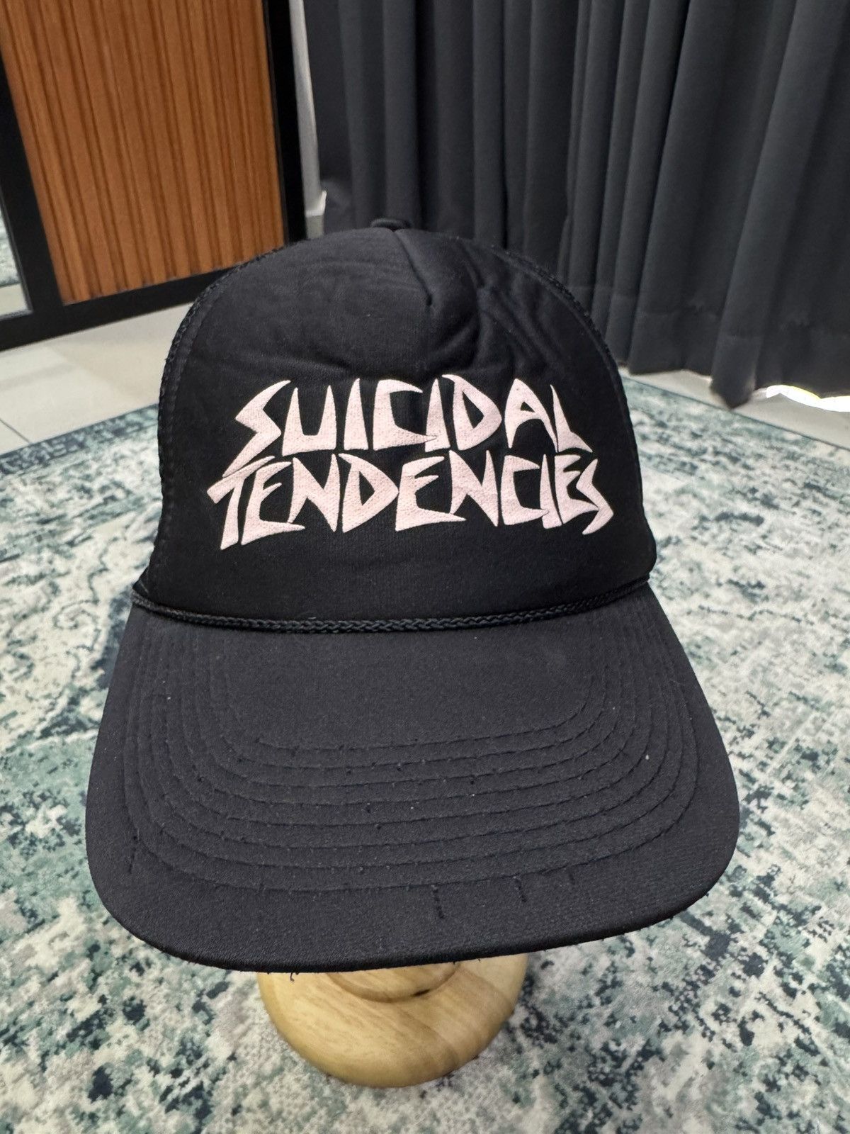 Band Tees × Otto × Vintage VINTAGE SUICIDAL TENDENCIES OTTO TRUCKER CAP HAT Size ONE SIZE - 5 Thumbnail