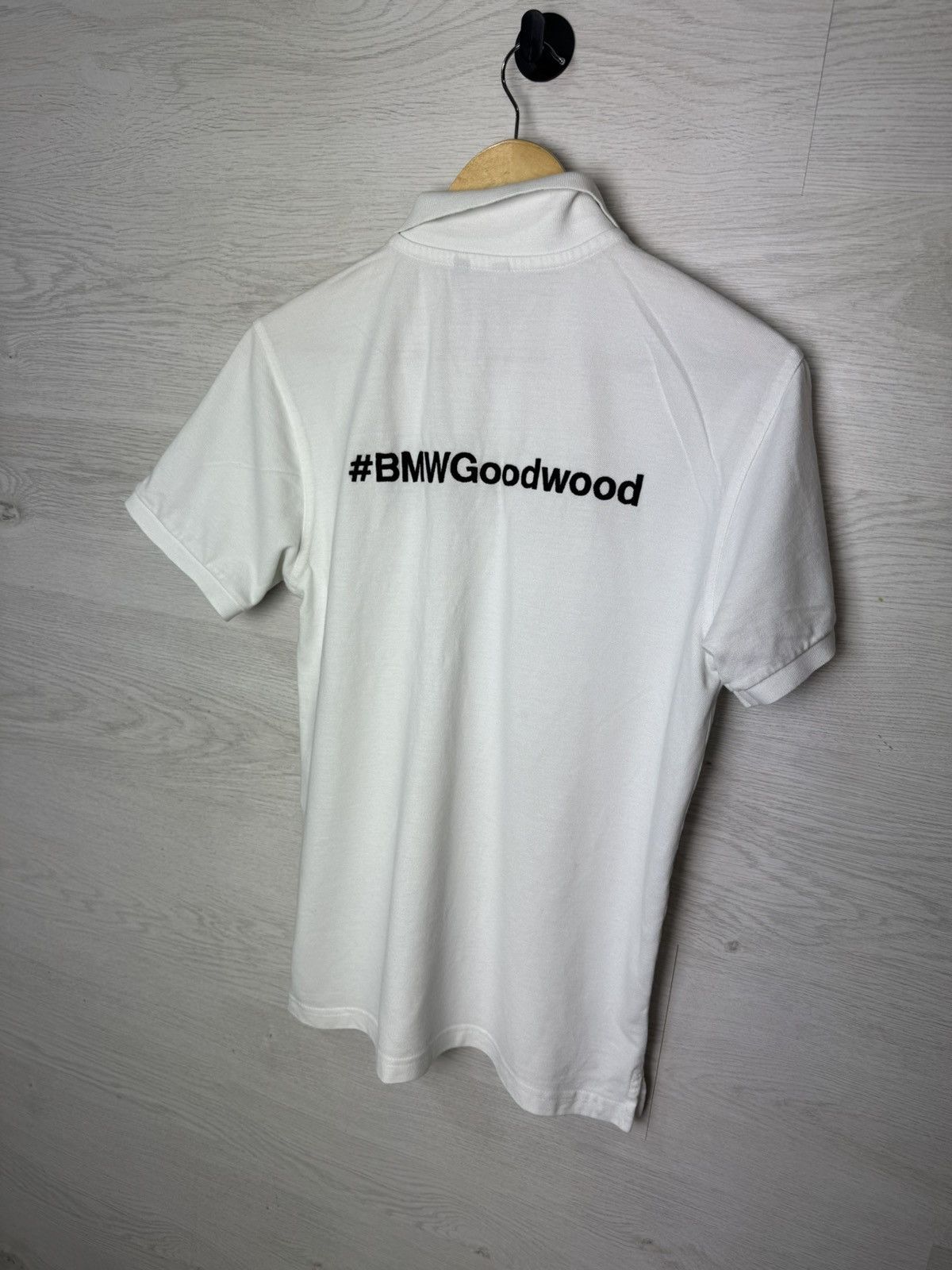 Vintage BMW Polo Racing White Mens Size US M / EU 48-50 / 2 - 7 Thumbnail