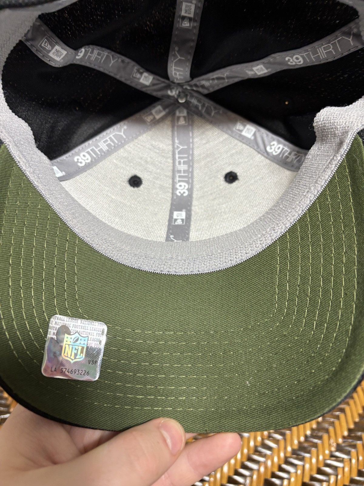 New Era New Era Washington Redskins 39Thirty NFL Camo Hat S/M Size ONE SIZE - 5 Thumbnail