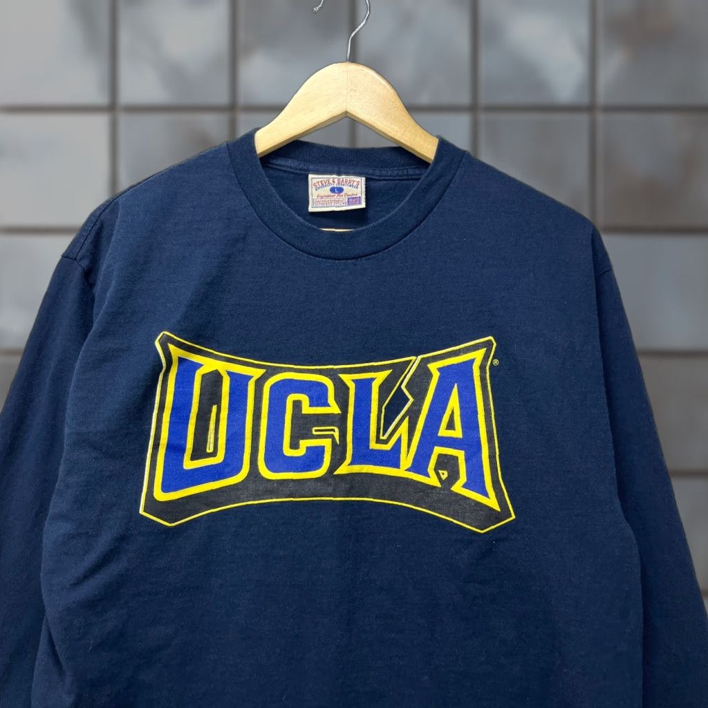 Vintage VINTAGE UCLA Long Sleeve Shirt L Men Blue 90s Shirt Mens Size US L / EU 52-54 / 3 - 1 Thumbnail