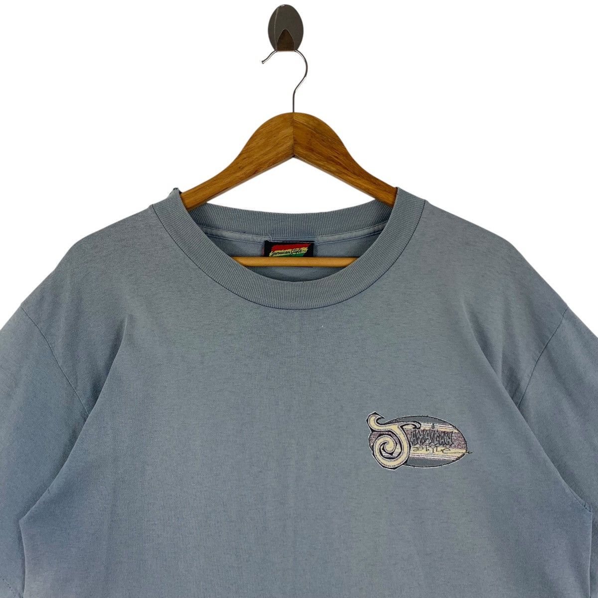 Vintage Vintage JAMAICAN Style surfing tee Size US L / EU 52-54 / 3 - 3 Thumbnail