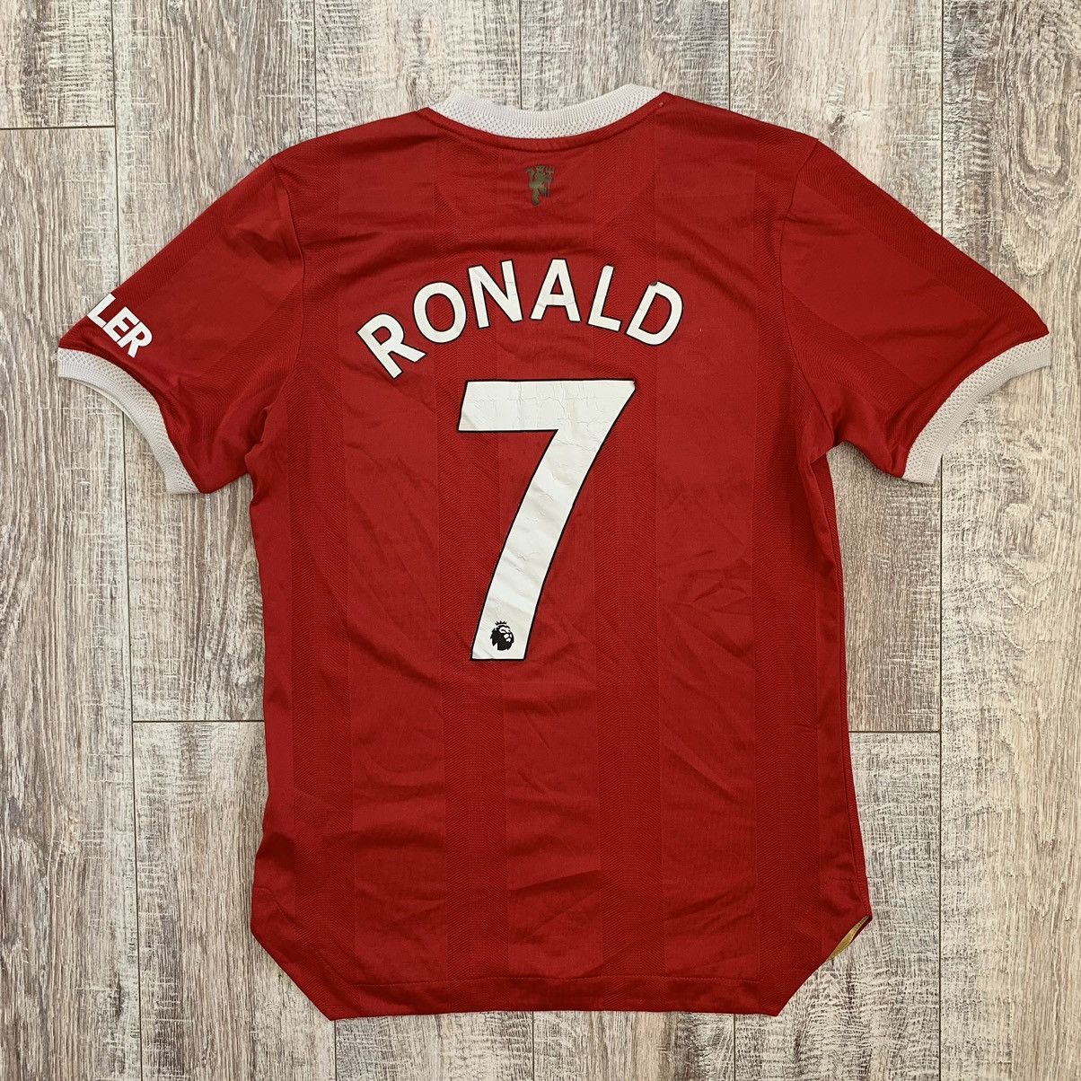 Adidas Adidas Manchester United Ronaldo 7 soccer jersey T shirt Size US L / EU 52-54 / 3 - 7 Thumbnail