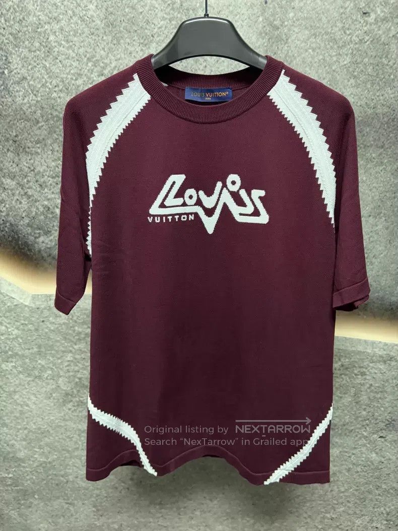 Louis Vuitton Louis Vuitton Reddish brown short sleeves Size US L / EU 52-54 / 3 - 1 Thumbnail