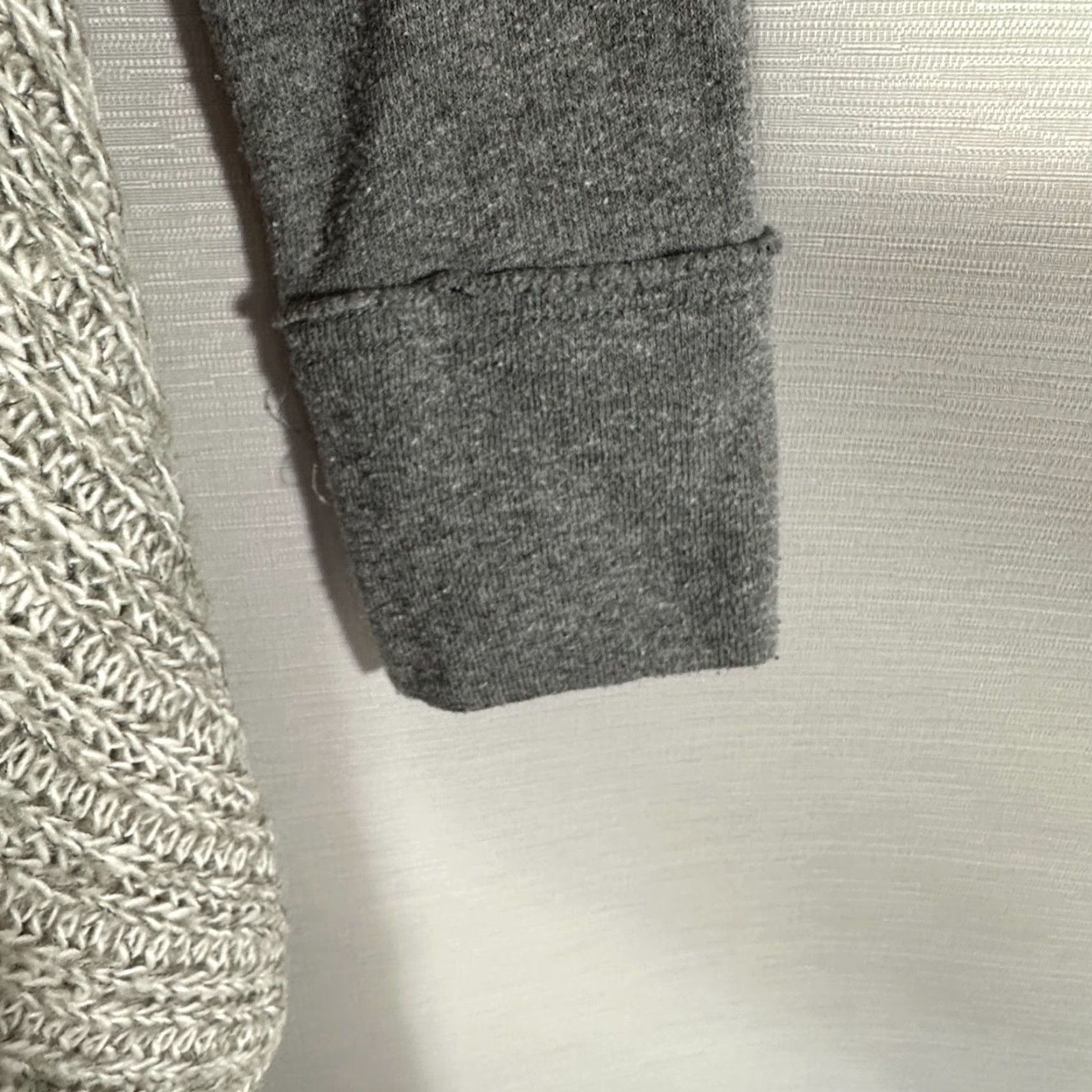 Anthropologie Anthropologie Cardigan Sweater Womens XS Gray Cascade Front Open V-Neck Knit Shirt Size XS / US 0-2 / IT 36-38 - 4 Thumbnail