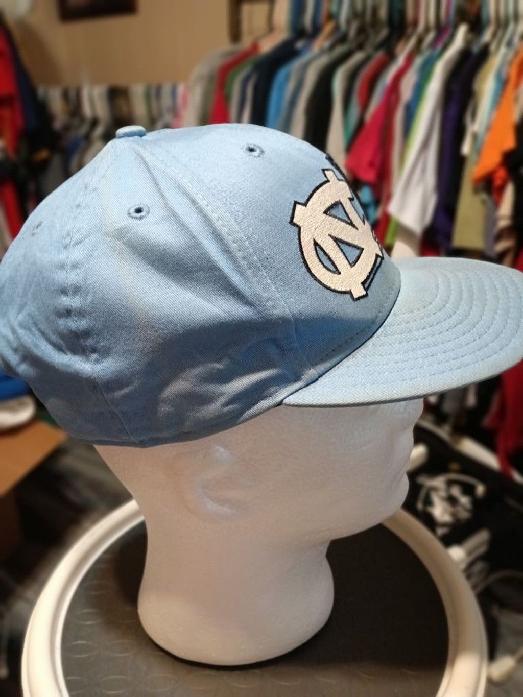 New Era Men's New Era UNC Tar Heels Light Blue Green Snapback Hat Size ONE SIZE - 4 Thumbnail