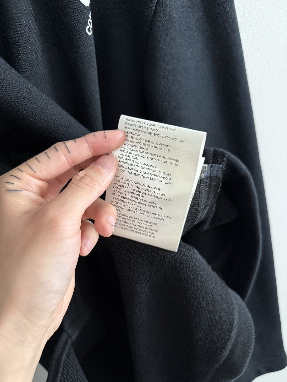 Comme des Garcons RARE! Comme Des Garçons CDG Bias Zip Hoodie (M) Size US M / EU 48-50 / 2 - 8 Thumbnail