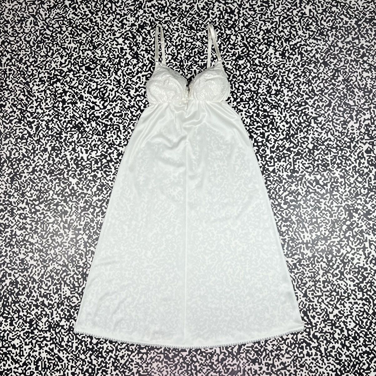 Vintage Vintage 90s Sexy Nightie Sleep Wear Dress Retro Y2K Style Size M / US 6-8 / IT 42-44 - 4 Thumbnail