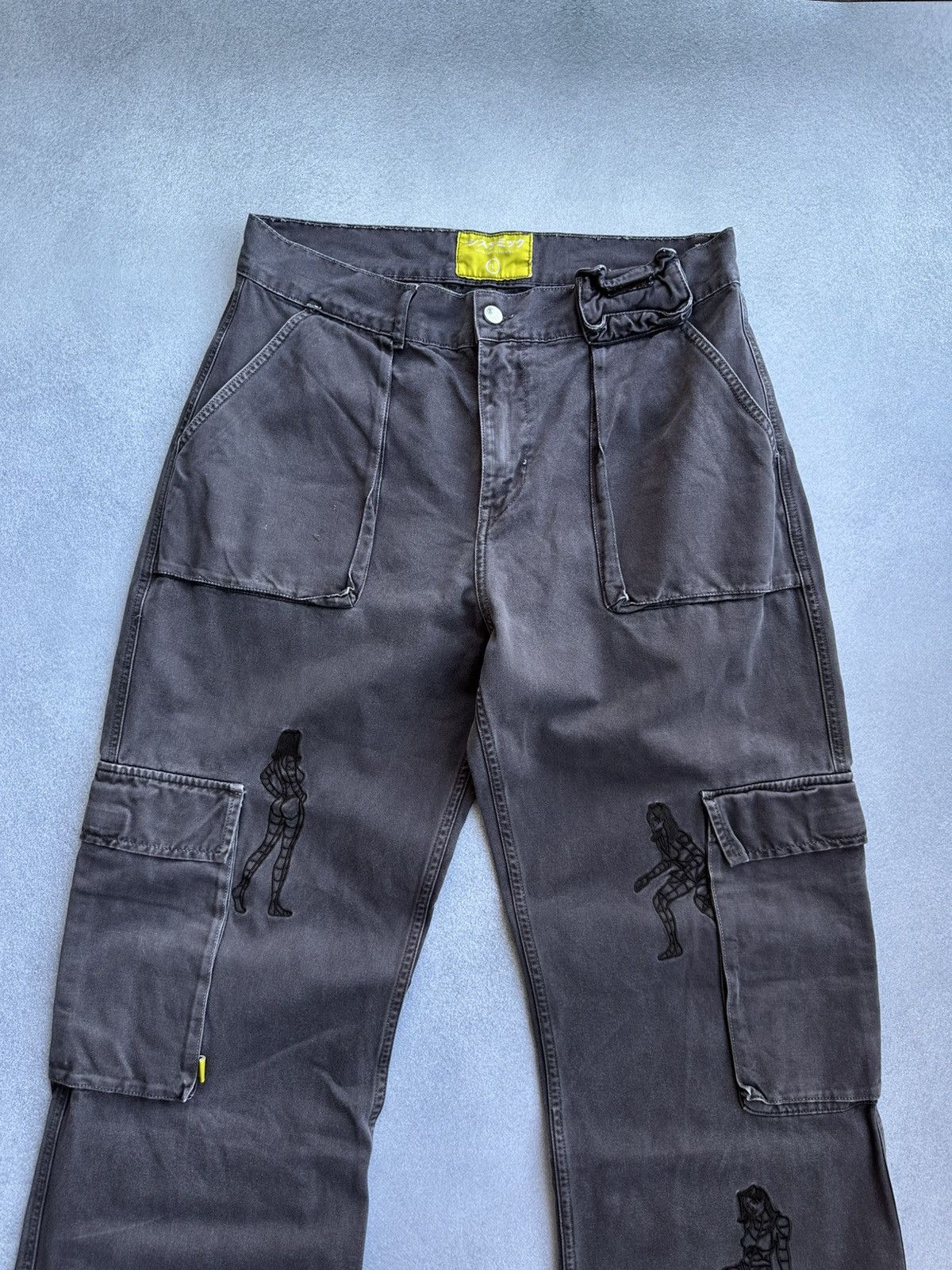 Systemic Systemic (システミック) x Slam Jam Graphic Cargo Pants Size US 32 / EU 48 - 8 Thumbnail