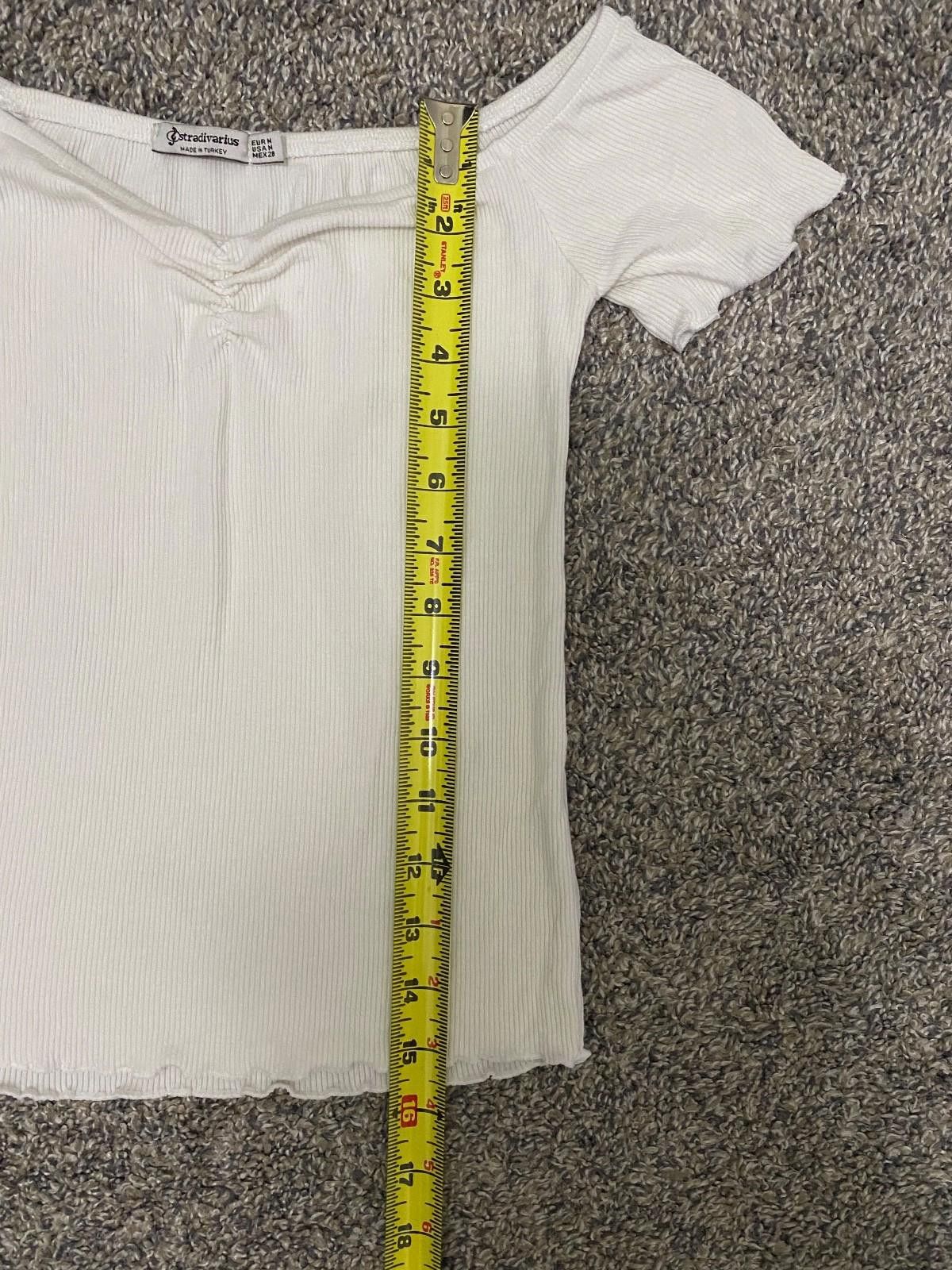 Other STRADIVARIUS Off-Shoulder Knit Sweetheart Top (MEDIUM) Size M / US 6-8 / IT 42-44 - 8 Thumbnail