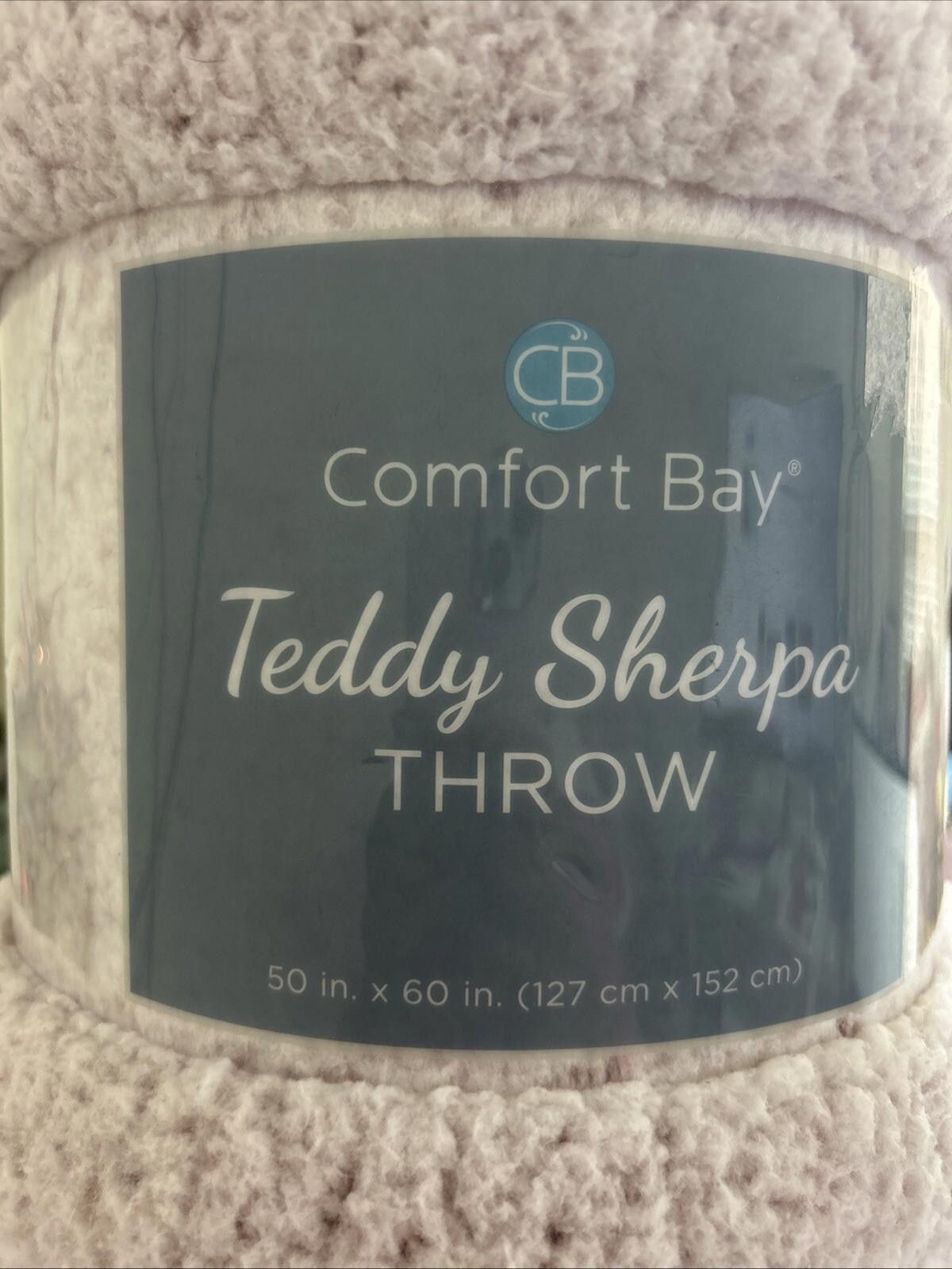 Designer One Comfort Teddy Sherpa Fleece Throw Blanket 50” x 60" Size ONE SIZE - 3 Thumbnail