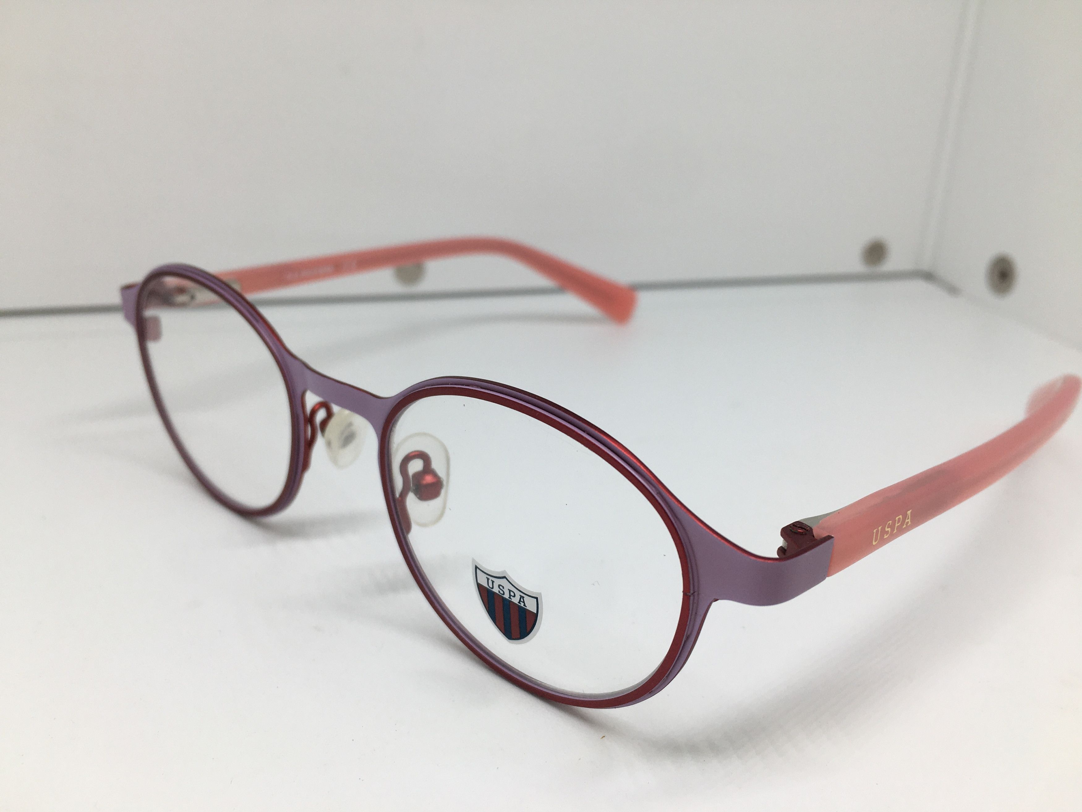 U.S. Polo Assn. U.S. POLO Assn Purple Red Oval RX Eyeglasses Size ONE SIZE - 3 Thumbnail