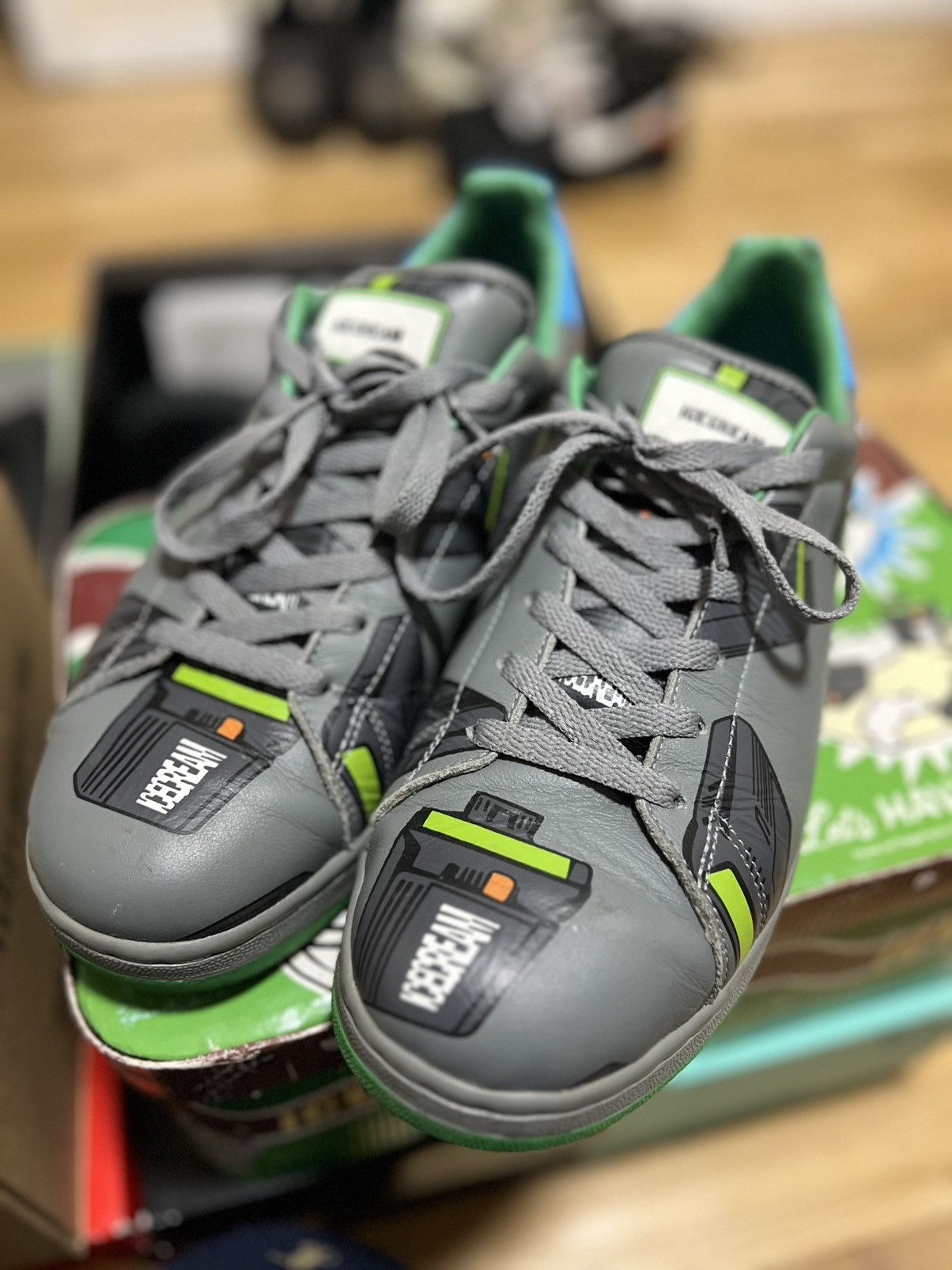 BBC Ice Cream Reebok(Beeper)*リミテッドエディション Reebok Ice Cream Boutique Beeper Grey Size 9.5 BBC Pharrell