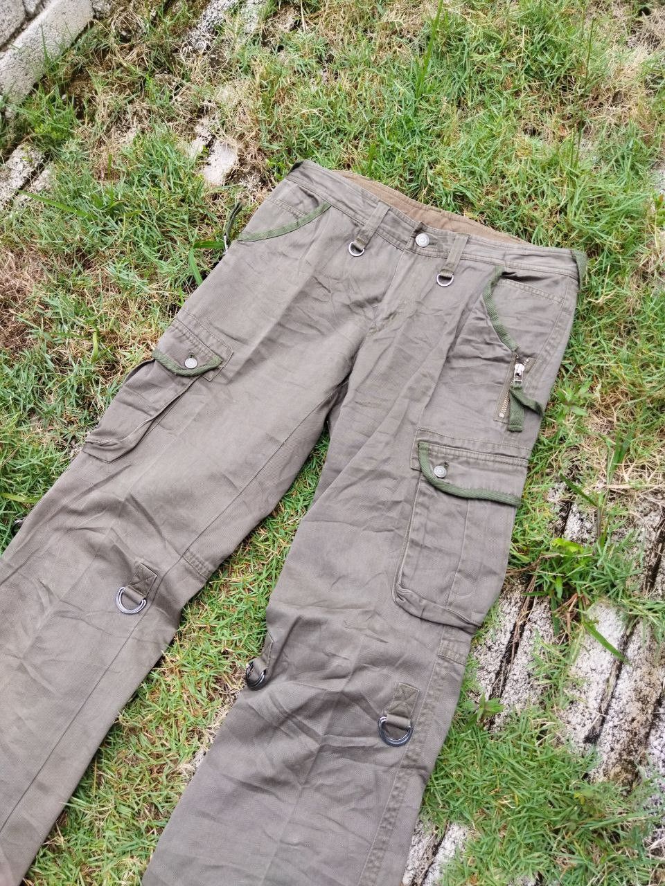 Tornado Mart Tornado Mart Japan Flared Cargo Pants - Size L Size US 32 / EU 48 - 5 Thumbnail