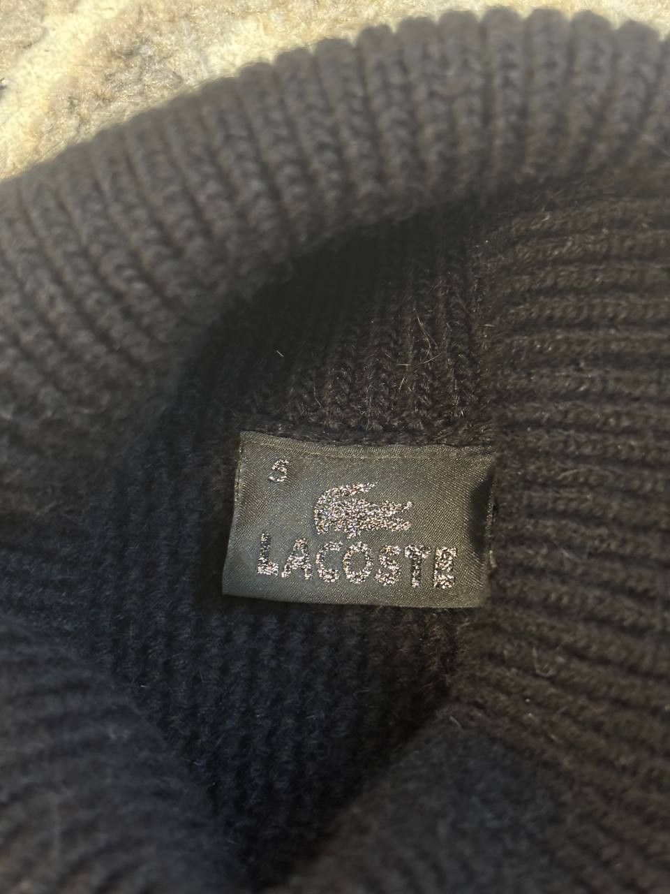Lacoste Lacoste Devanlay Men’s Alpaca Wool Turtleneck Sweater Size US L / EU 52-54 / 3 - 4 Thumbnail