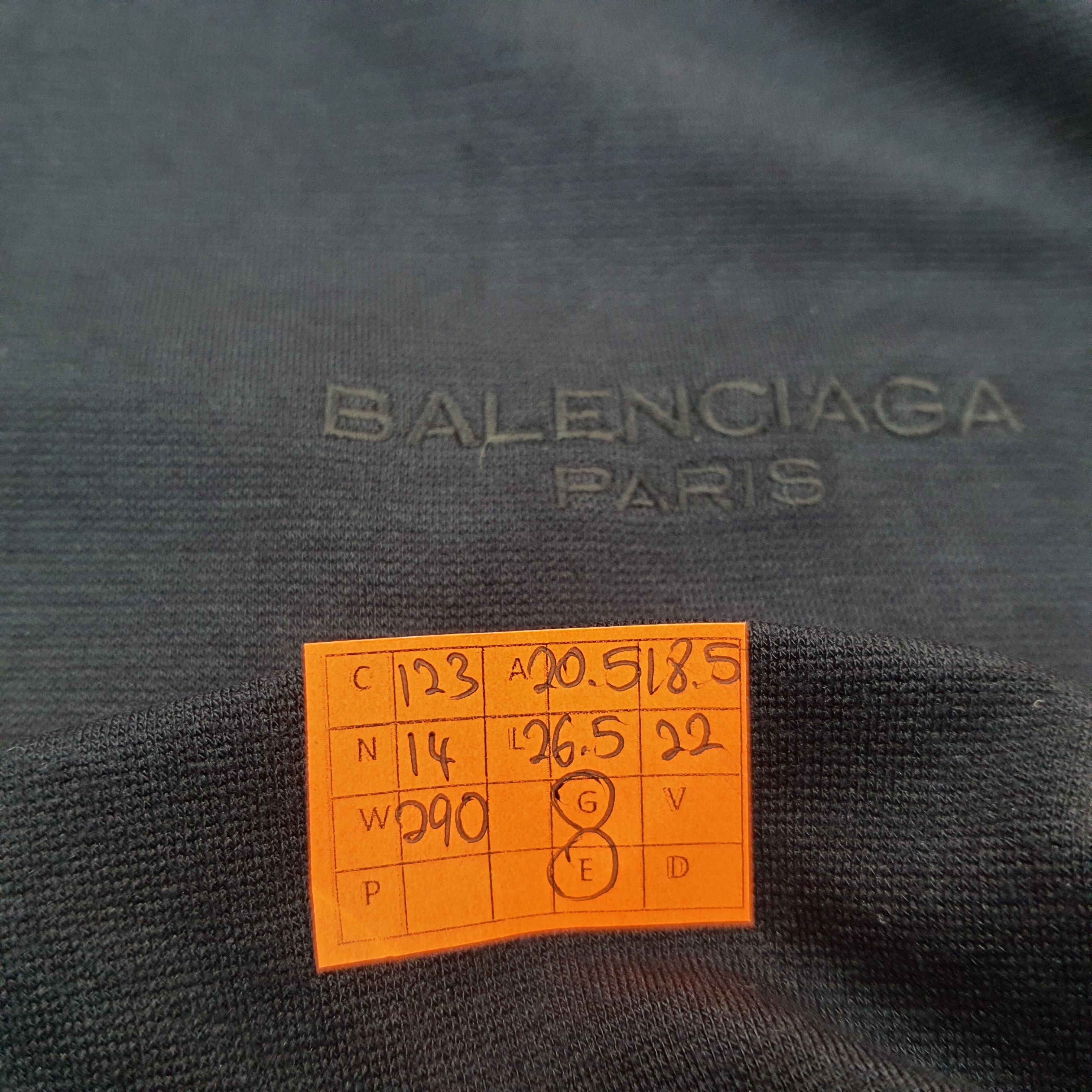 Balenciaga × Designer × Vintage Vintage Balenciaga Paris Long Sleeve Turtle Neck T-shirt Size US M / EU 48-50 / 2 - 7 Thumbnail