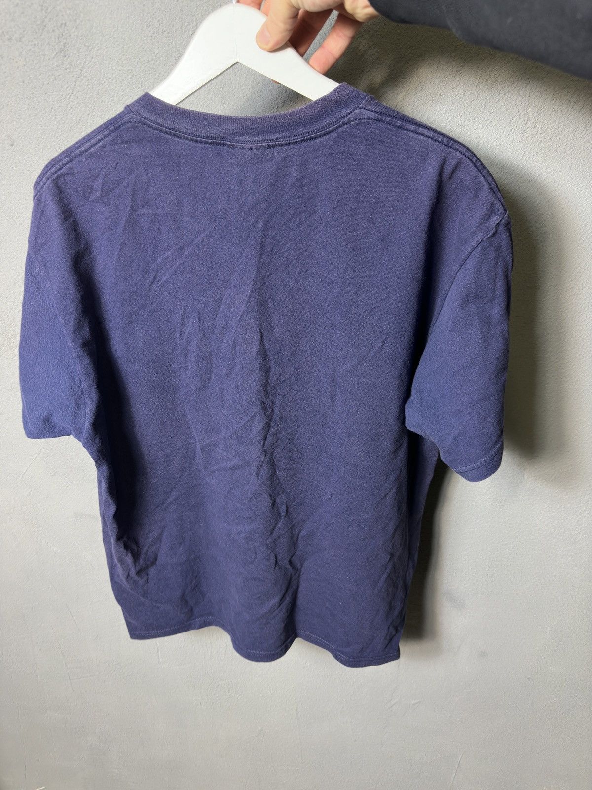 Nike × Vintage Vintage Faded Nike 00s Retro Big Logo Swoosh Y2K Tee Shirt Size US L / EU 52-54 / 3 - 5 Thumbnail