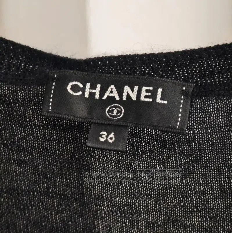 Chanel Chanel Black Cashmere Logo Sweater for Women . Size XS / US 0-2 / IT 36-38 - 9 Thumbnail