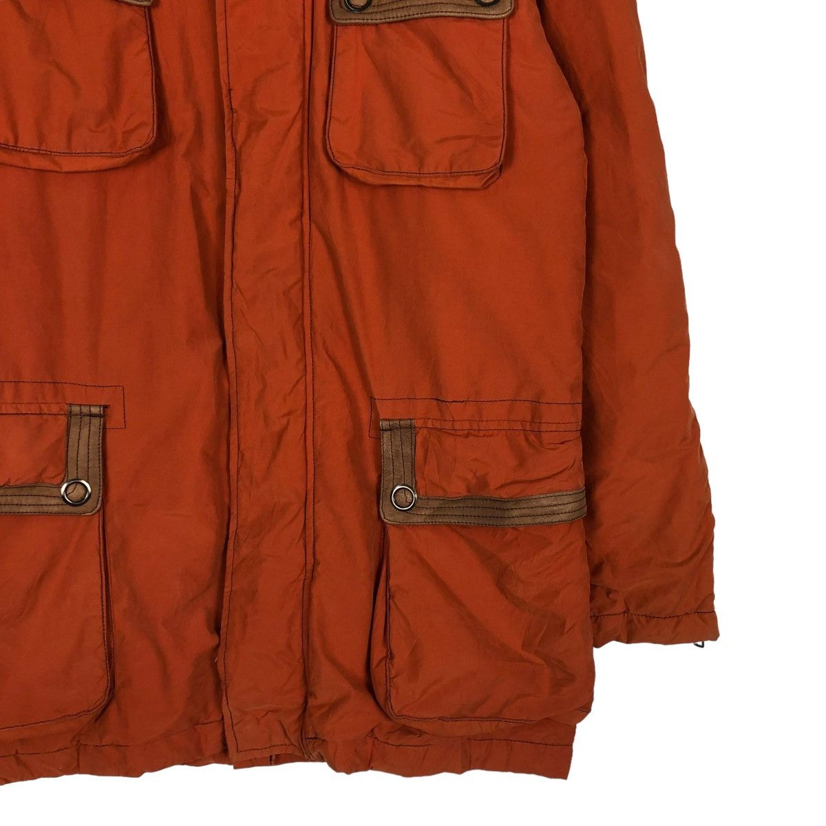 Avirex 🔥VINTAGE BIKER JACKET AVIREX LTD CARGO MULTI POCKETS Size US L / EU 52-54 / 3 - 5 Thumbnail