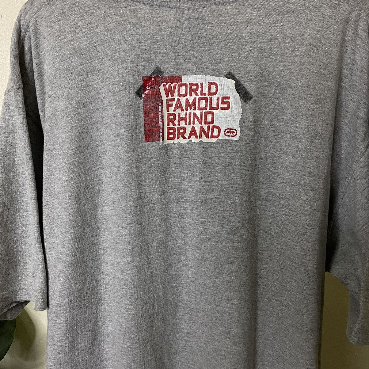 Ecko Unltd. × Vintage Vintage Y2K Ecko Unltd Denim Foundry Made in USA T Shirt Size US L / EU 52-54 / 3 - 7 Thumbnail