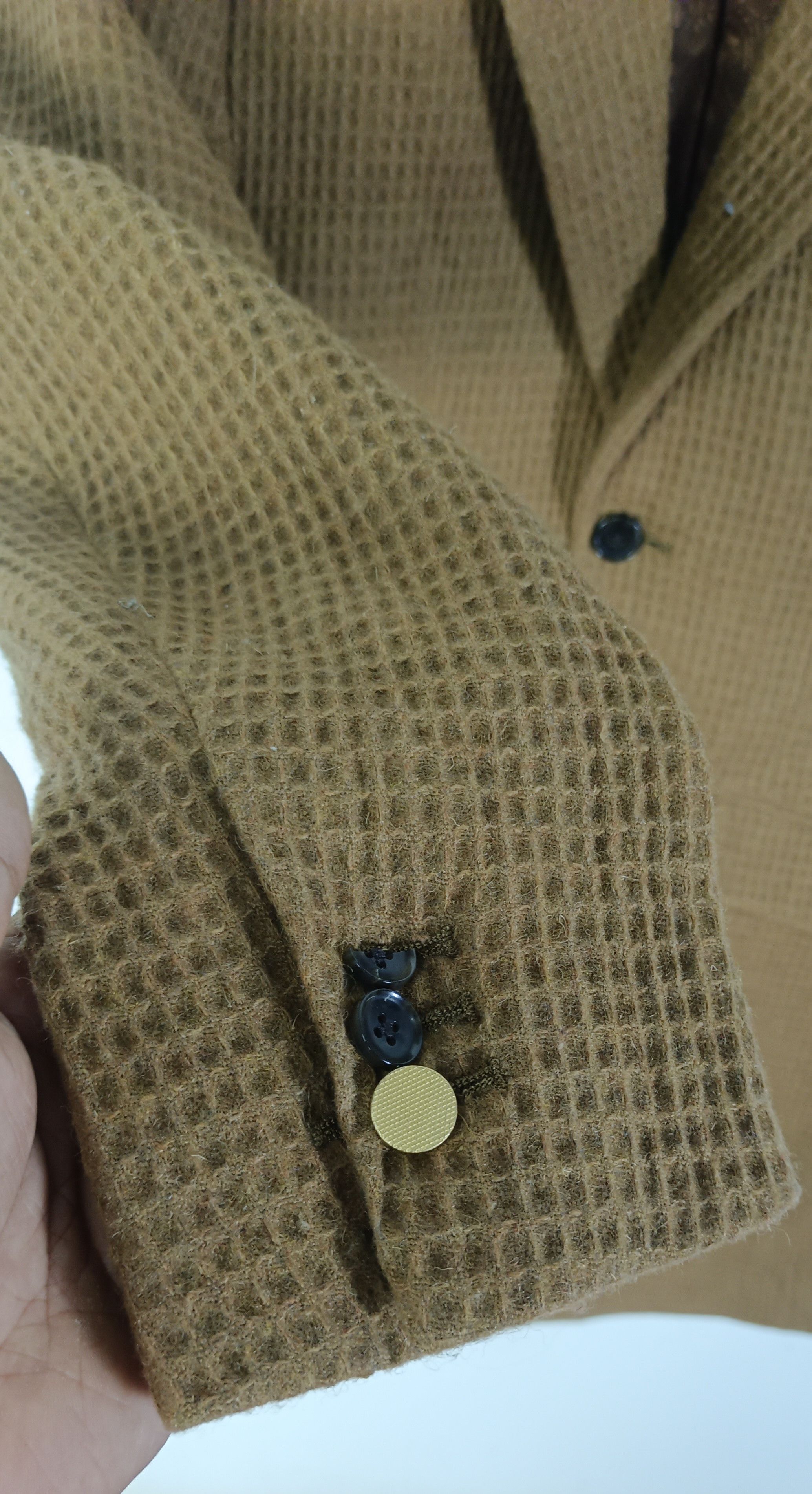 Tete Homme Tête Homme FW13 Classic European Camel Wool Coat Size US M / EU 48-50 / 2 - 12 Thumbnail