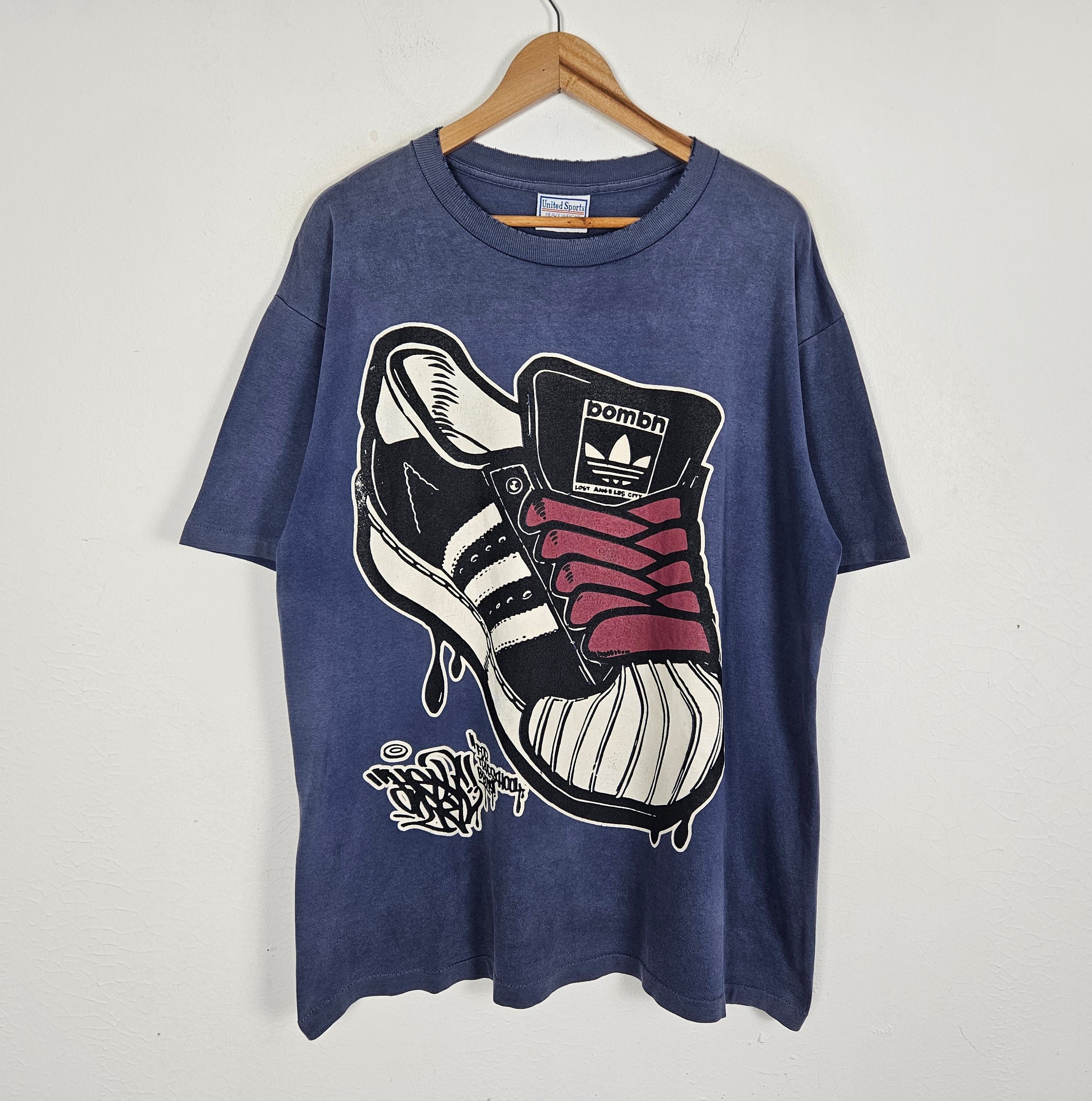 Hex Antistyle × Vintage Vintage Fatcap Hex Adidas superstar Graffiti shirt Size US XL / EU 56 / 4 - 2 Thumbnail