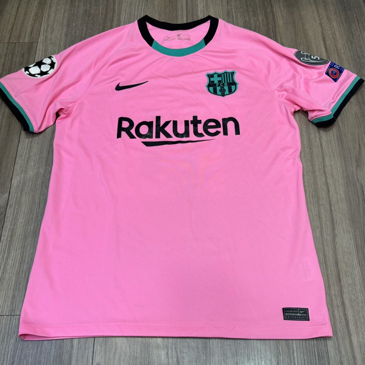 Nike Barcelona 20/21 C/L third away shirt #10 Messi Size US M / EU 48-50 / 2 - 1 Thumbnail