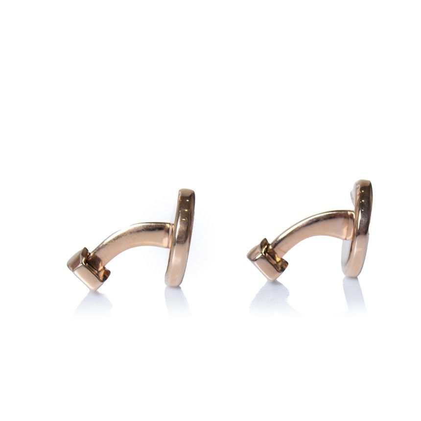 Other RT London, gold and mother of pearl spiral cufflinks Size ONE SIZE - 2 Thumbnail