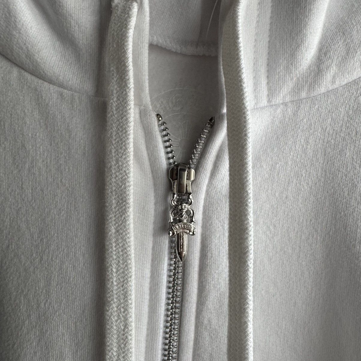 Chrome Hearts CHROME HEARTS - VERTICAL LOGO HOODIE ZIP Size US L / EU 52-54 / 3 - 8 Thumbnail