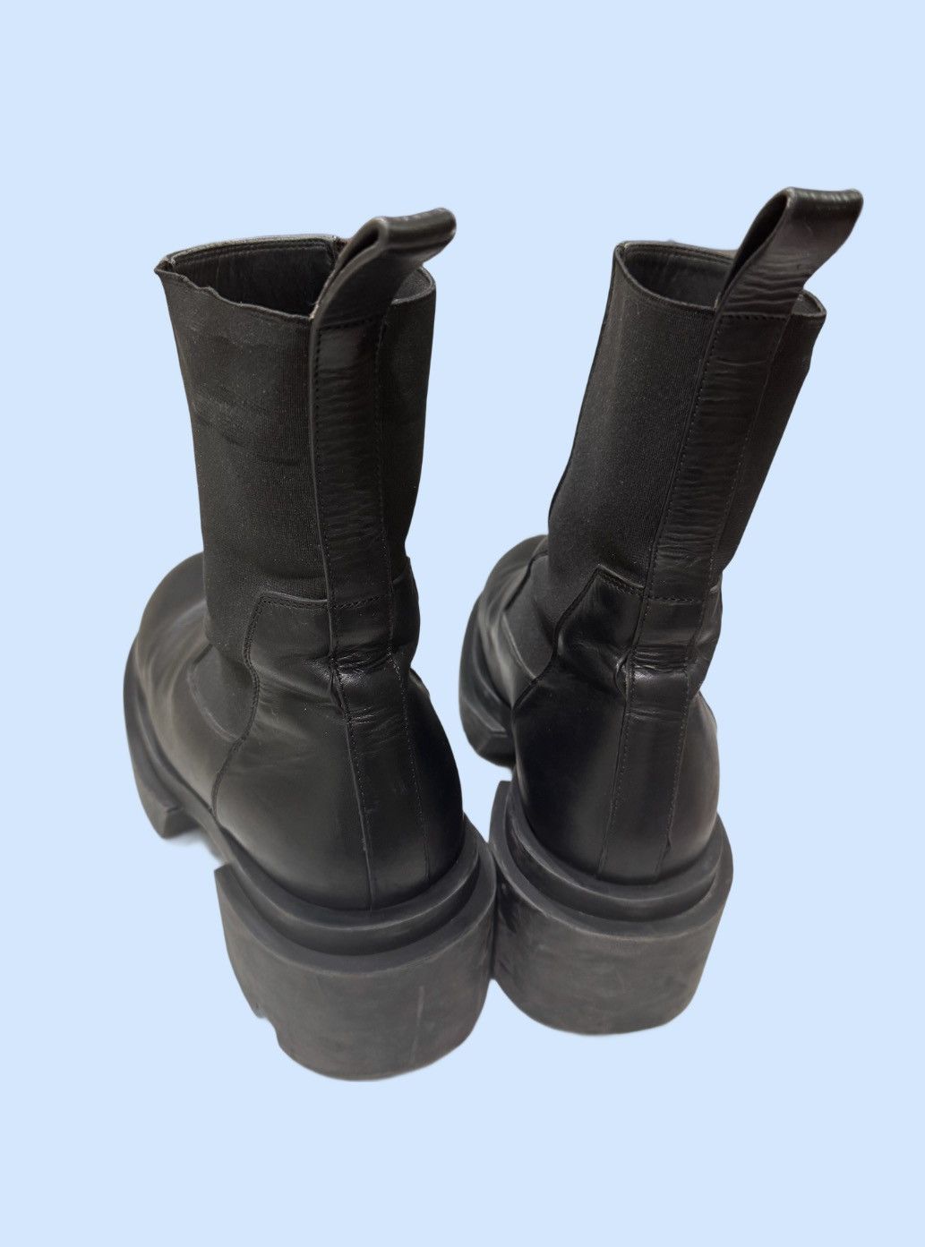 Rick Owens Rick Owens Leather Bogun Boots Size US 9 / EU 42 - 6 Thumbnail