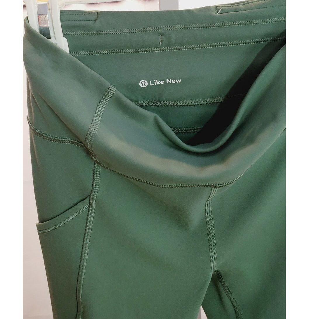 Lululemon Lululemon 2 Pack Pocket Leggings Black Green High Rise 4 Size 27" / US 4 / IT 40 - 4 Thumbnail