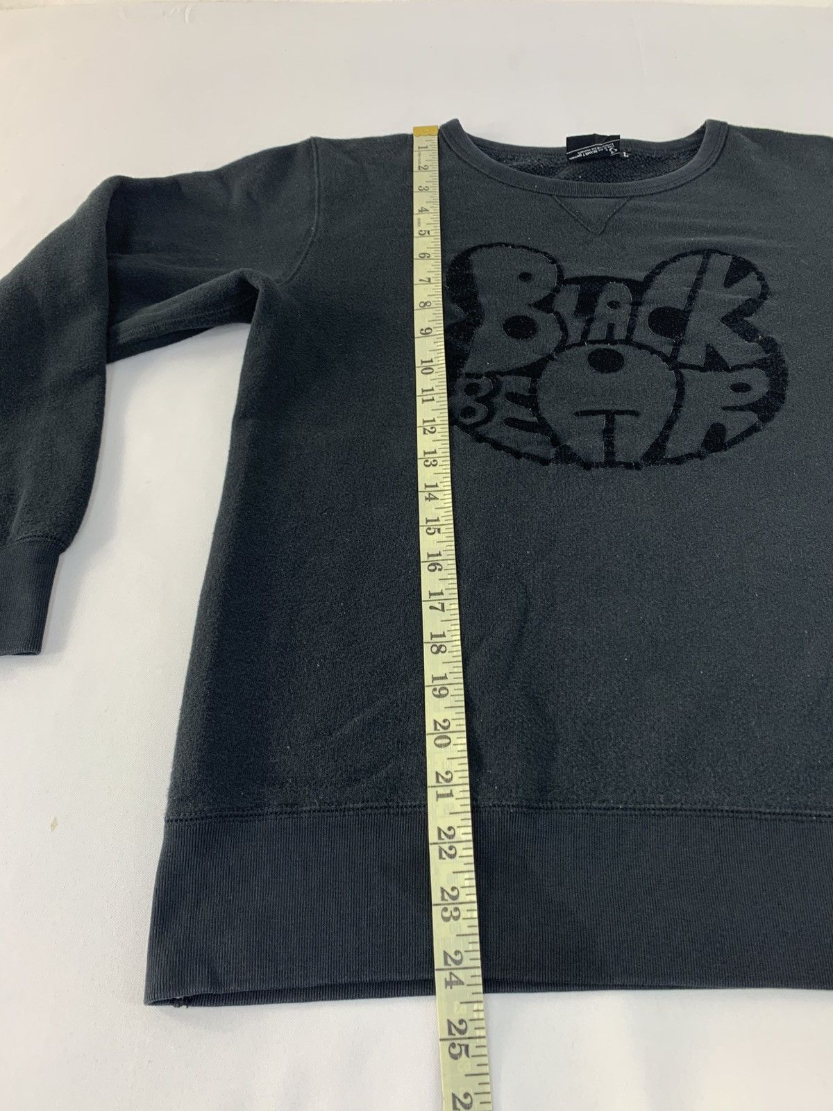 Beams Plus Beam T Black Humour Black Bear Crewneck Pullover Big Logo Size L / US 10 / IT 46 - 10 Thumbnail