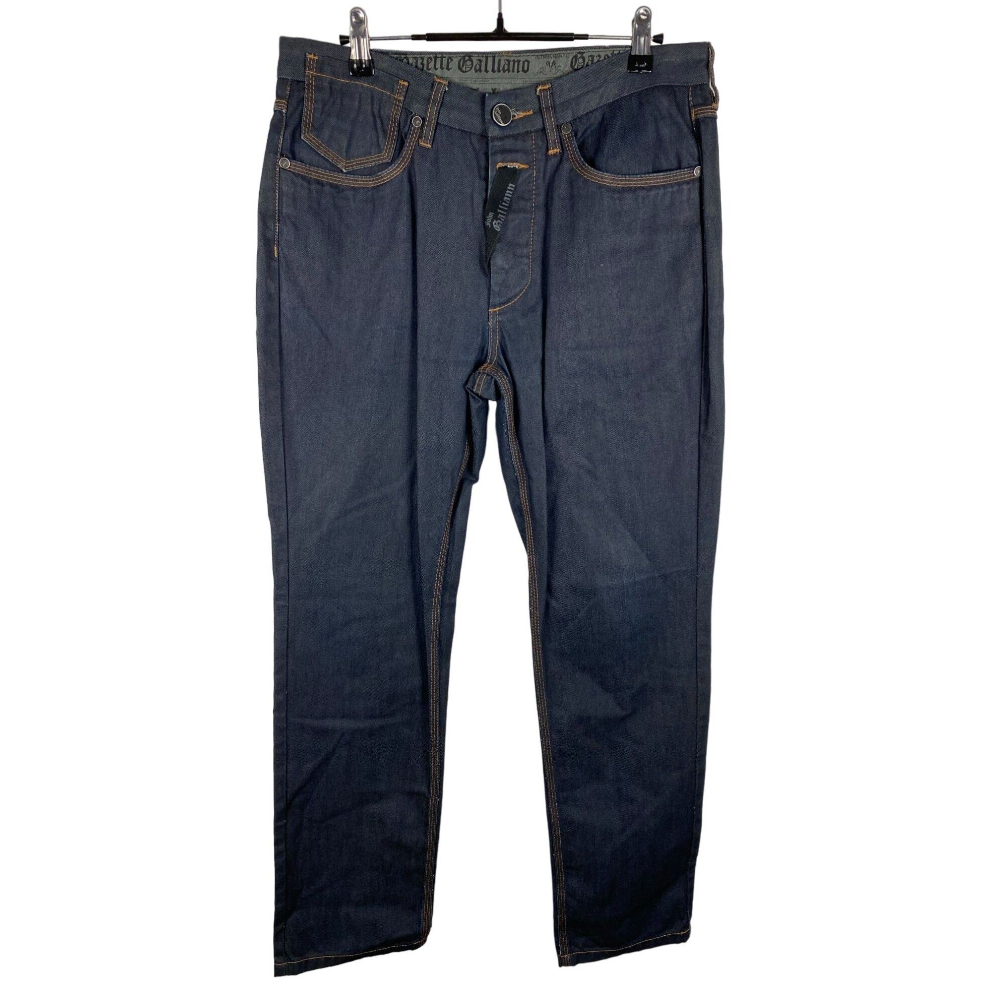 John Galliano John Galliano Relaxed Fit Denim Jeans Men's 33x30 A142 ...
