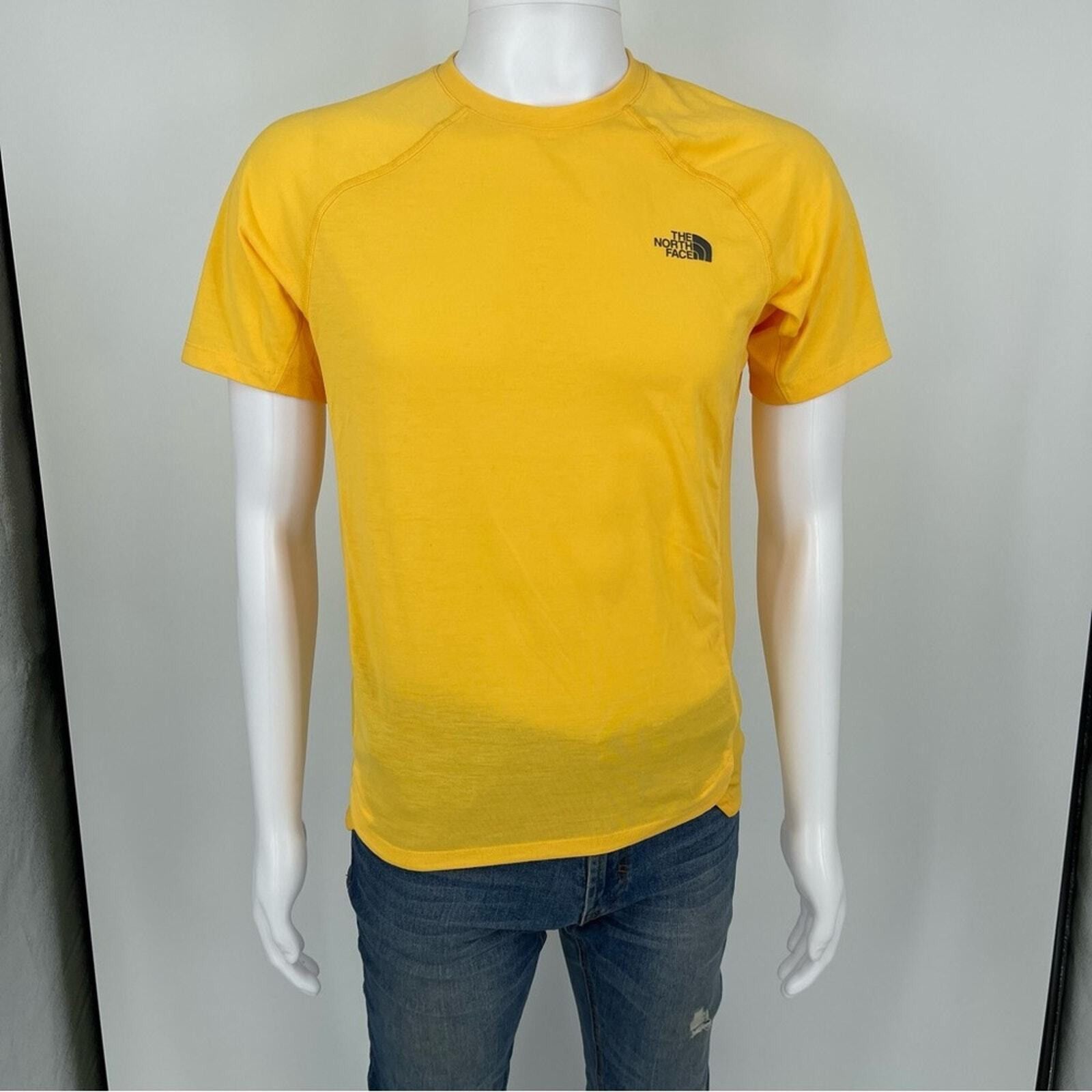 The North Face The North Face Dome Active Yellow Graphic Tee Size Small Size US S / EU 44-46 / 1 - 2 Thumbnail