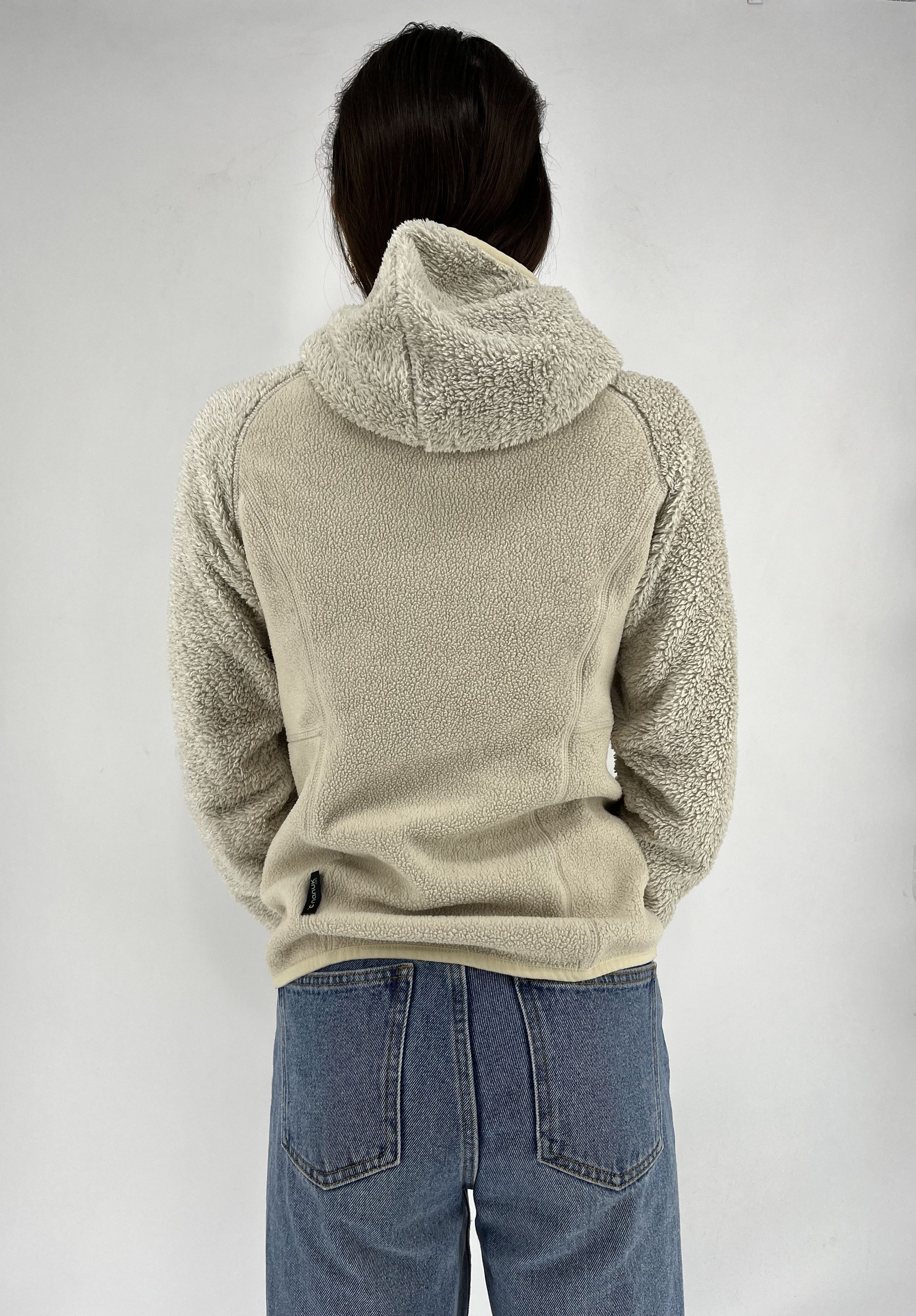 Jack Wolfskin × Vintage Vintage Jack Wolfskin Big Paw Teddy Fleece Zip Hoodie Size S / US 4 / IT 40 - 7 Thumbnail