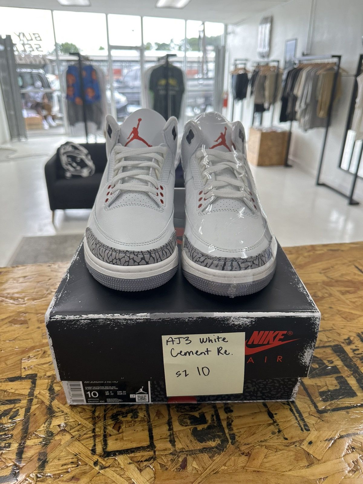 Jordan Brand × Nike AJ3 ‘White Cement Reimagined’ Size US 10 / EU 43 - 2 Thumbnail