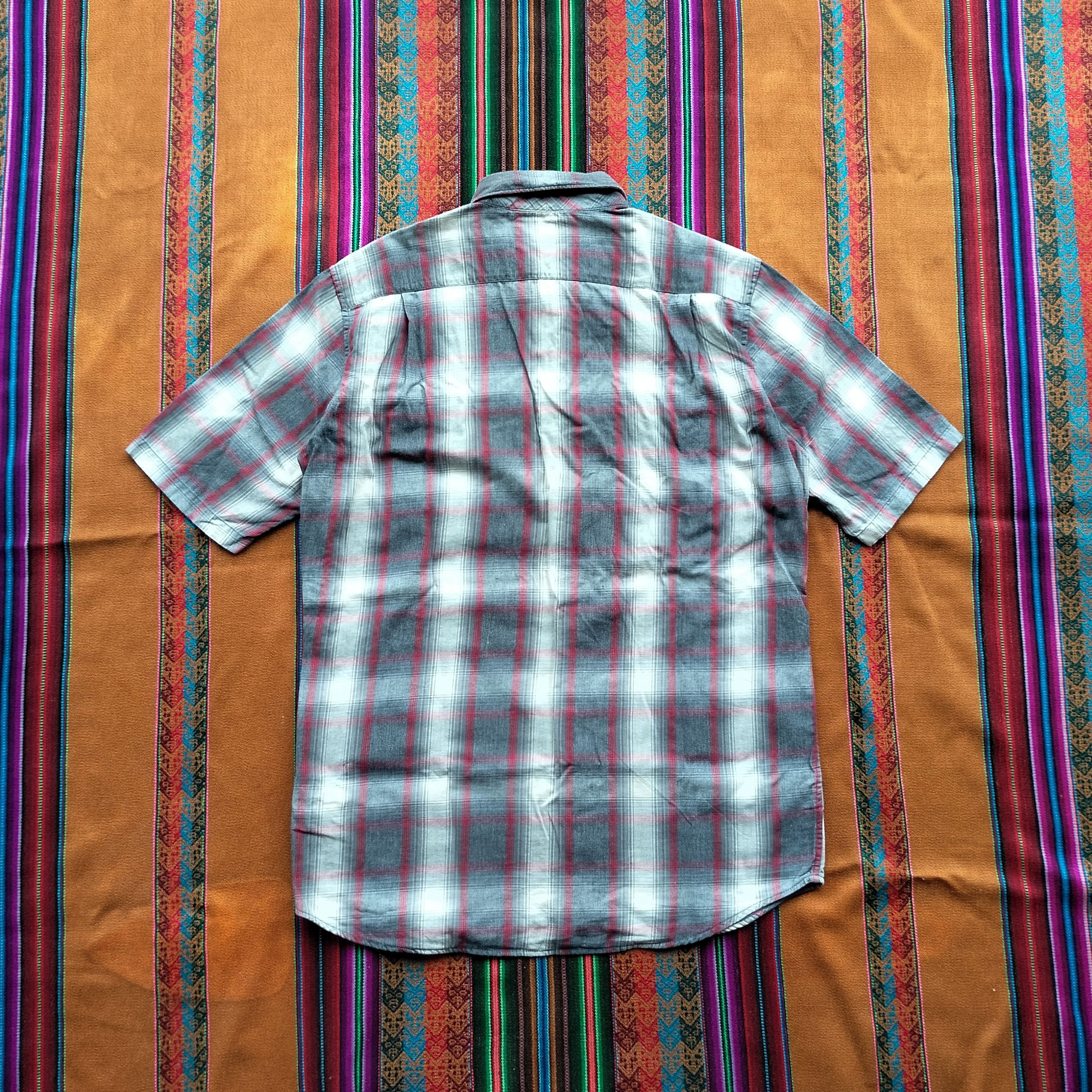 Japanese Brand Undercover for uniqlo 4 pocket plaid ss shirt Size US S / EU 44-46 / 1 - 11 Thumbnail